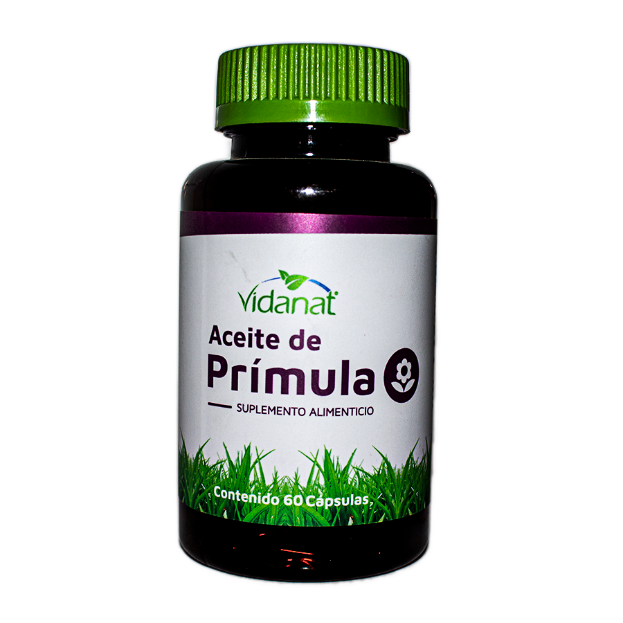 Aceite de Primula; 60 Cápsulas, Vidanat.