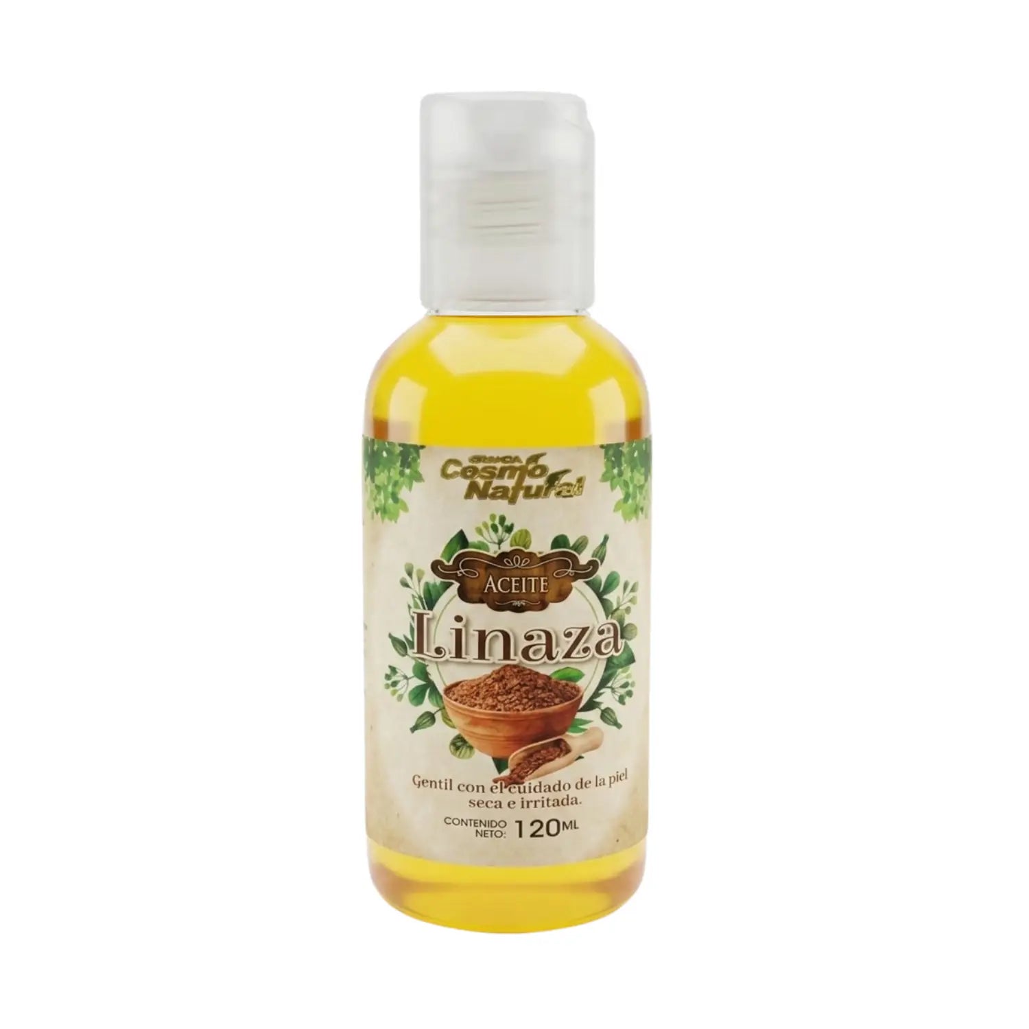 Aceite de Linaza; 120ml, Cosmo Natural.