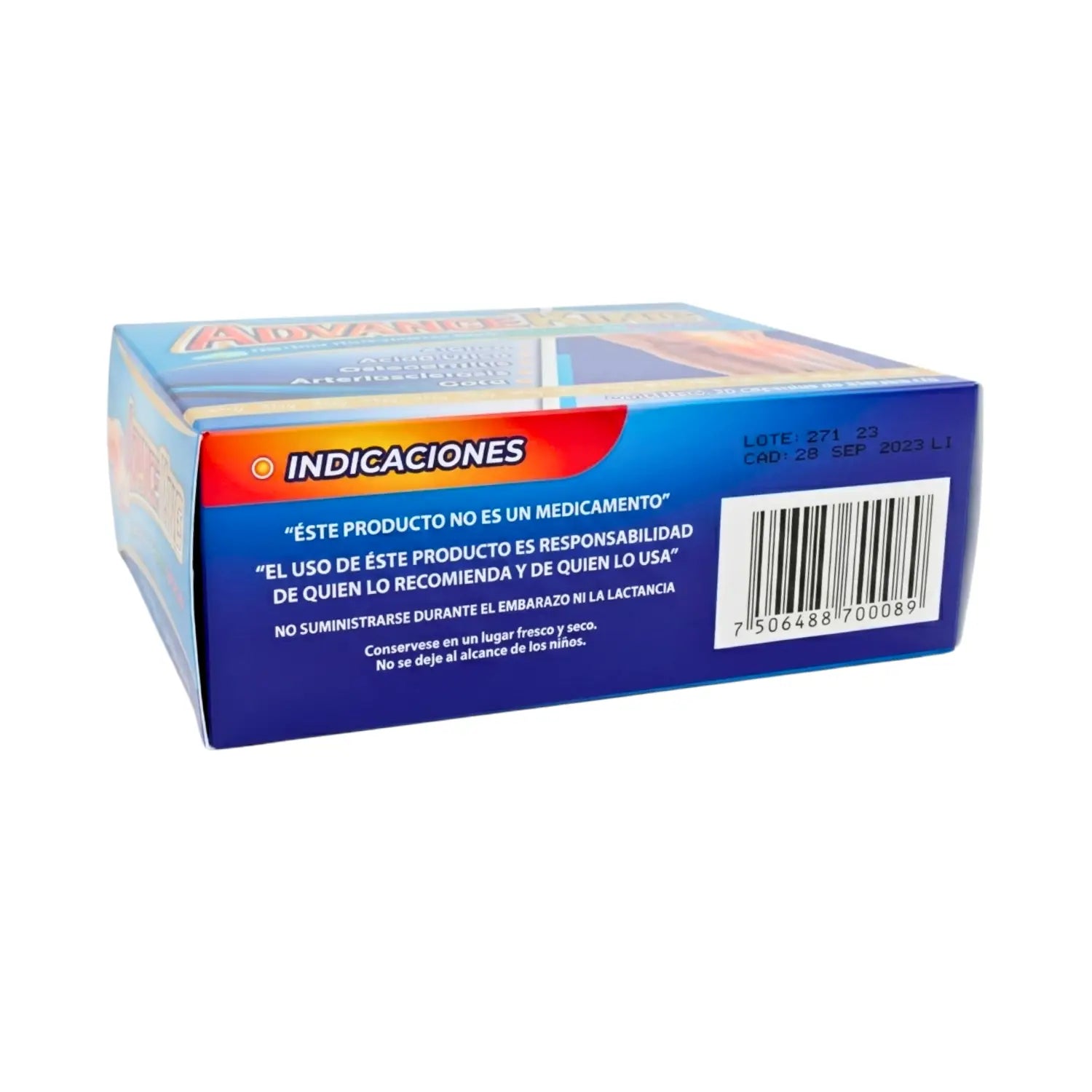 Advance King; 30 Capsulas, La Superior.
