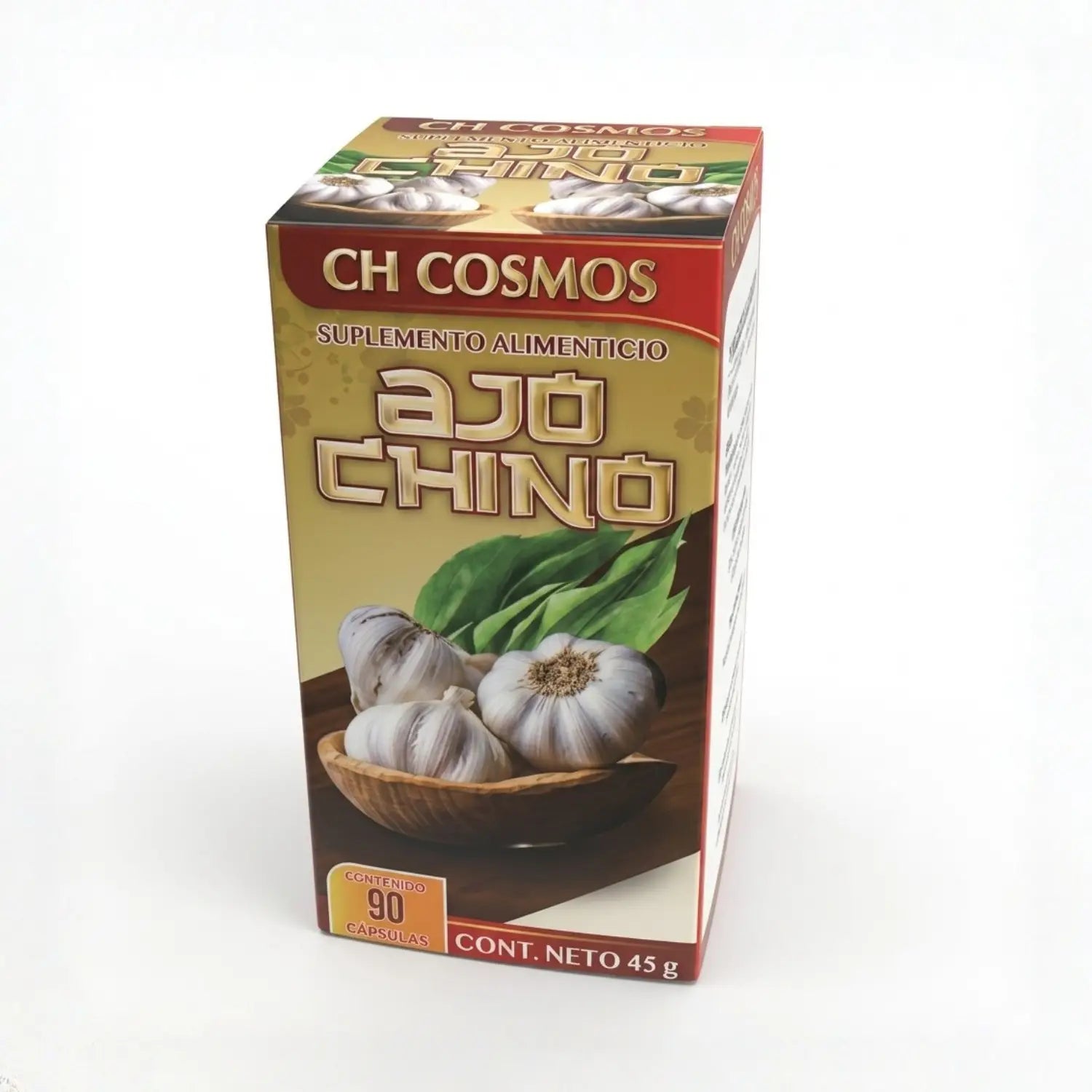Ajo Chino; 90 Capsulas, Cosmo Natural.