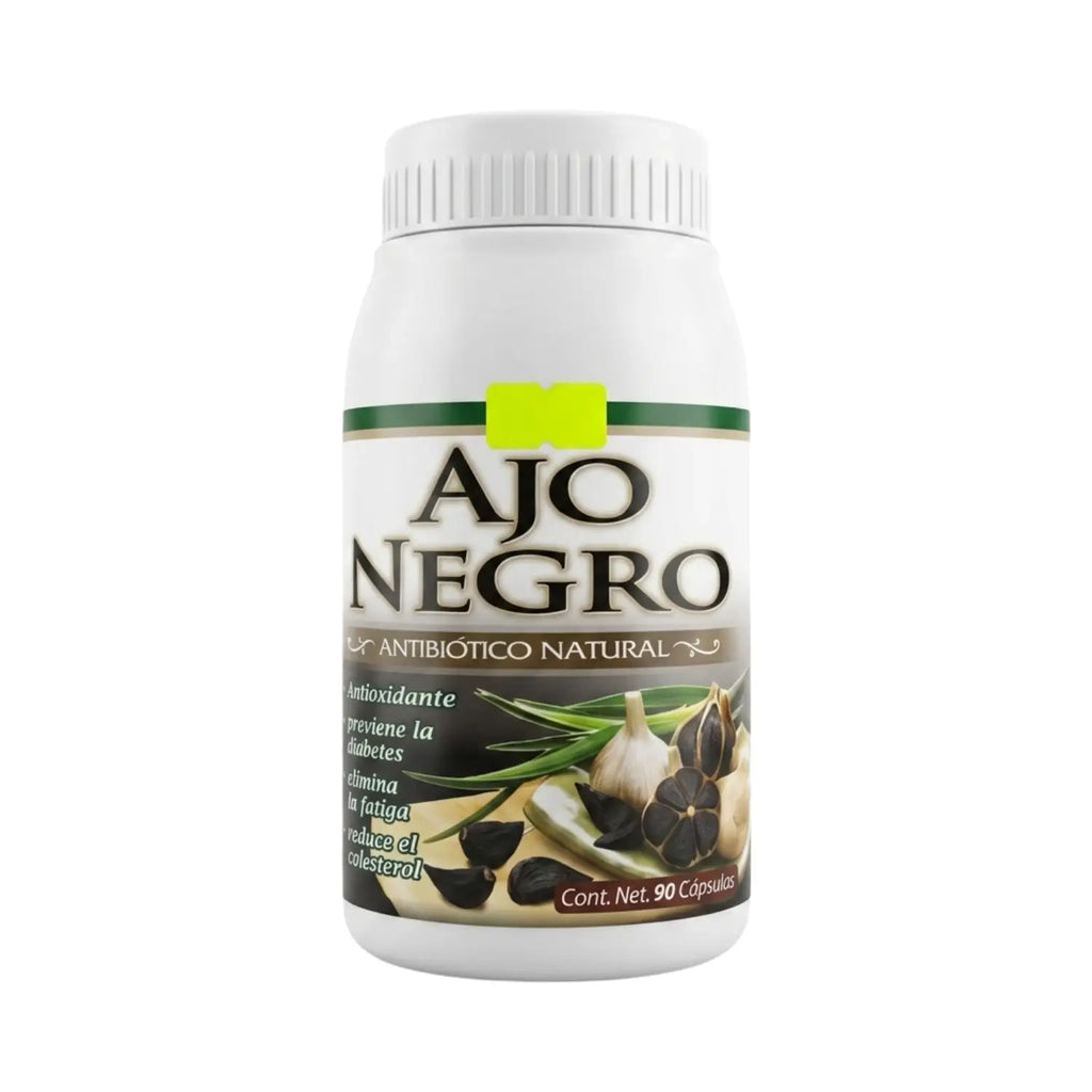Ajo Negro; 90 Cápsulas, Herbal Nat.