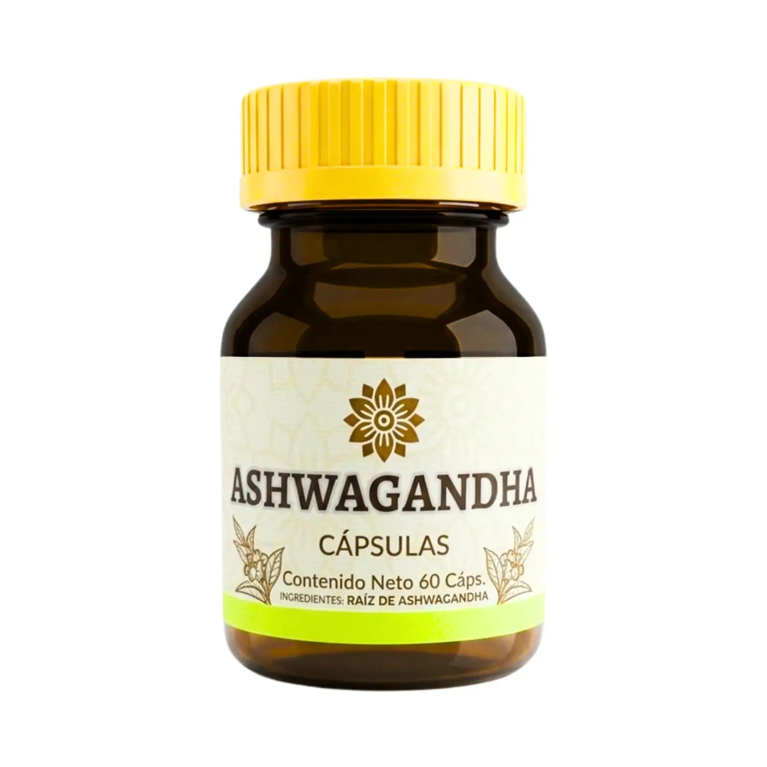 Ashawaganda ; 60 cápsulas, la región.