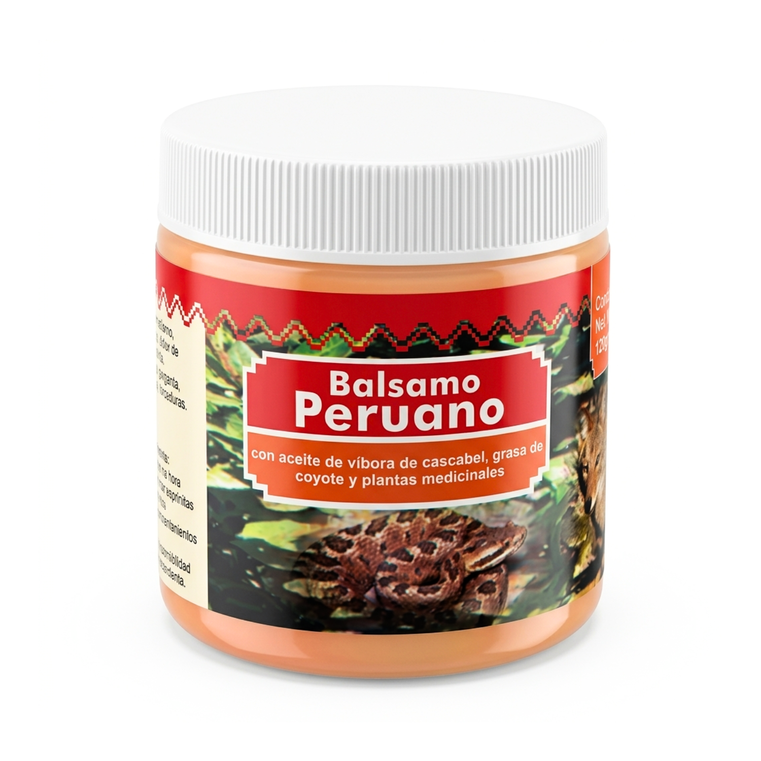 Pomada Bálsamo Peruano; 125gr.
