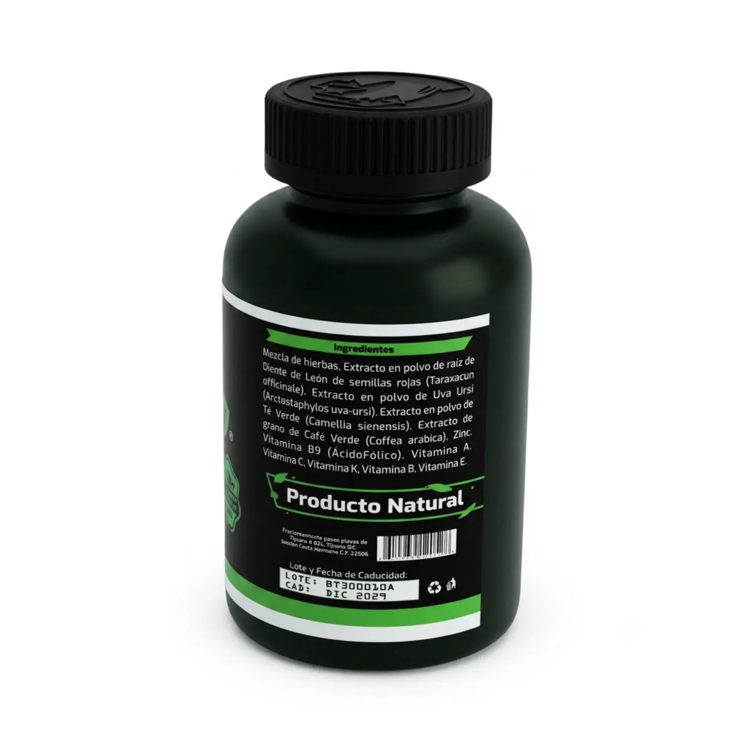 Biki Trim 3 en 1; 60 Cápsulas de 500mg, Energreen.