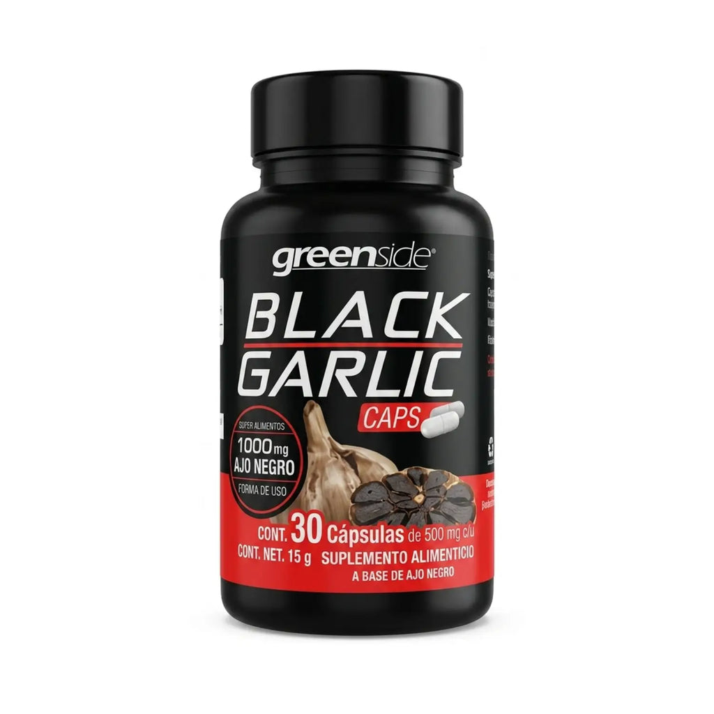 Black Garlic ( Ajo Negro); 30 Cáspulas, Greenside.
