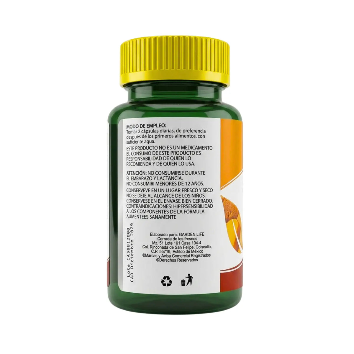 Camote silvestre; 60 cápsulas, Energreen.