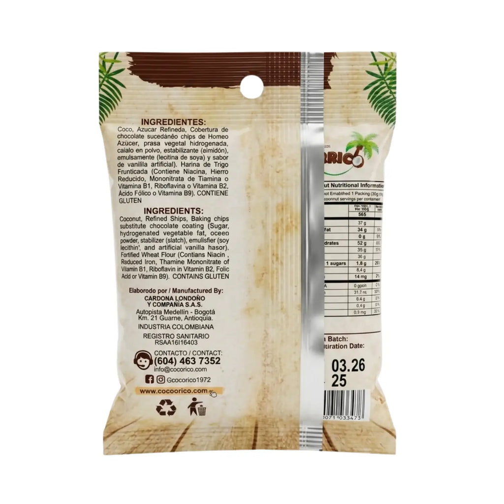 Galleta chocoquitos; 30gr