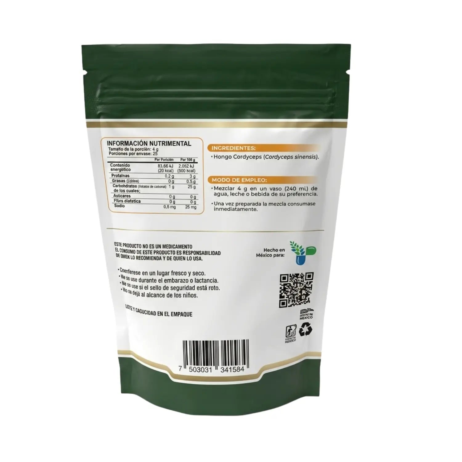 Cordyceps en Polvo