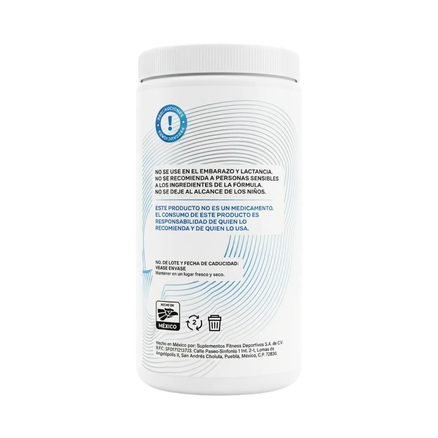 Creatine monohydrate polvo ; 450g, Blife.