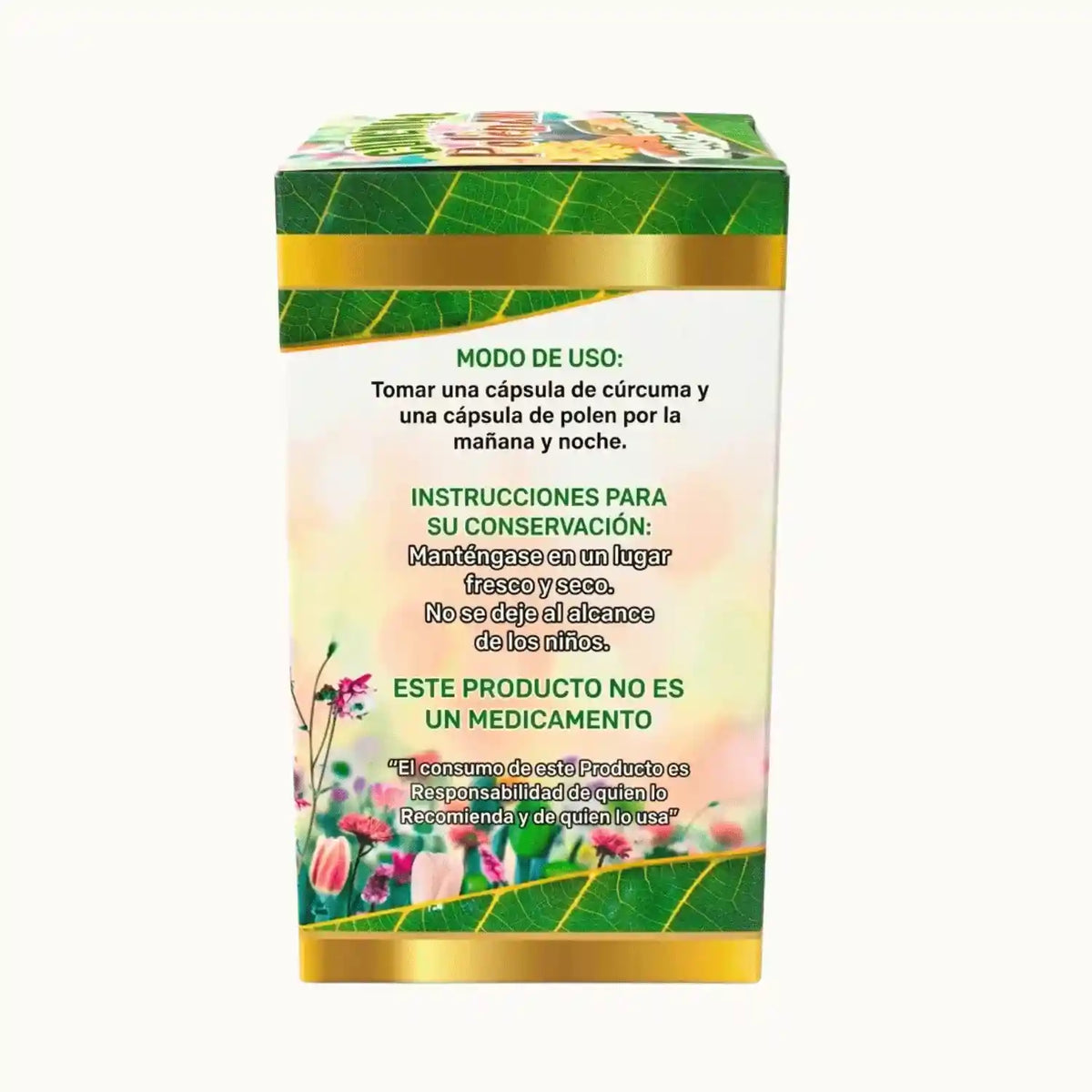 Cúrcuma Polen Mix; 30 y 30 Caps, La Region.