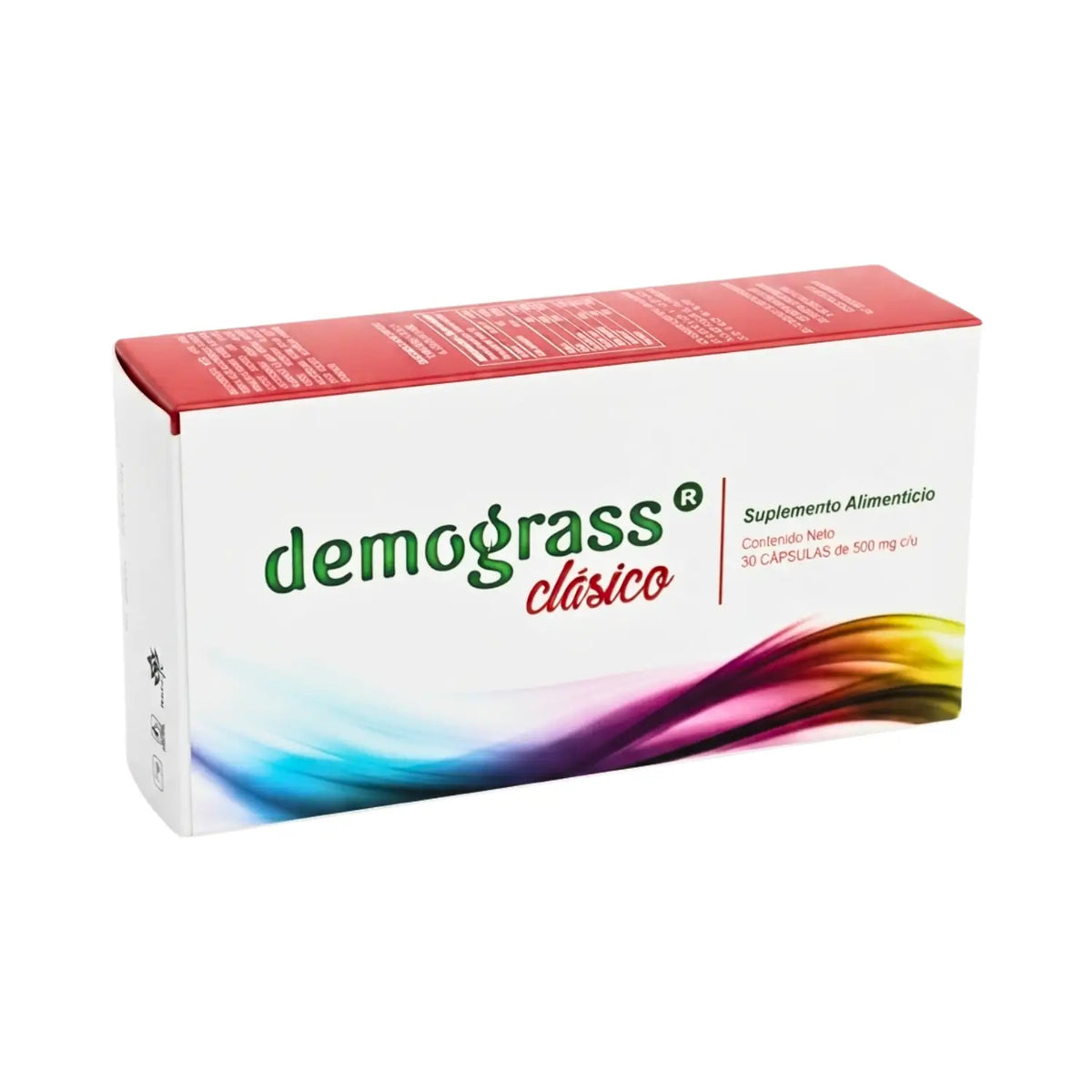 Demograss Clásico; 30 caps de 500mg, Consorcio de Inovación.