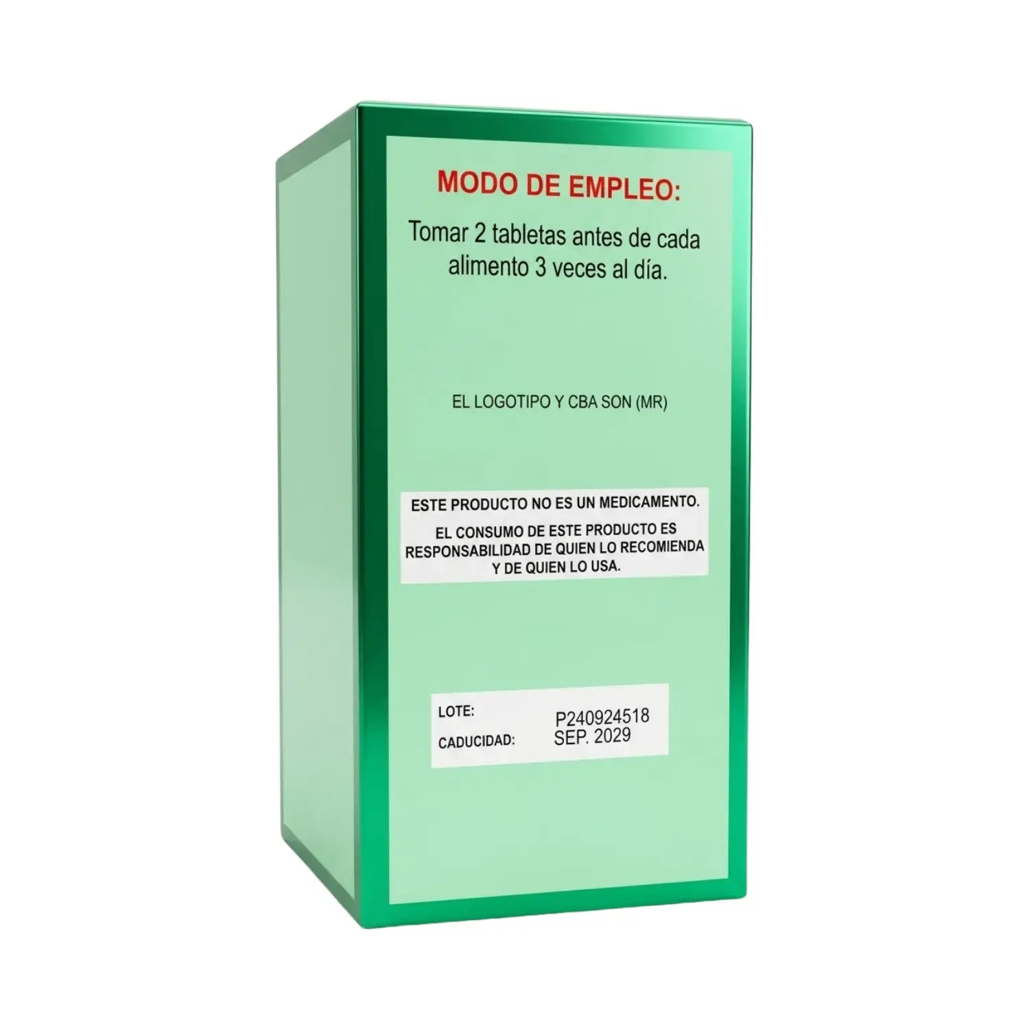 Enebro; 150 Tabletas de 400mg, Azteca.