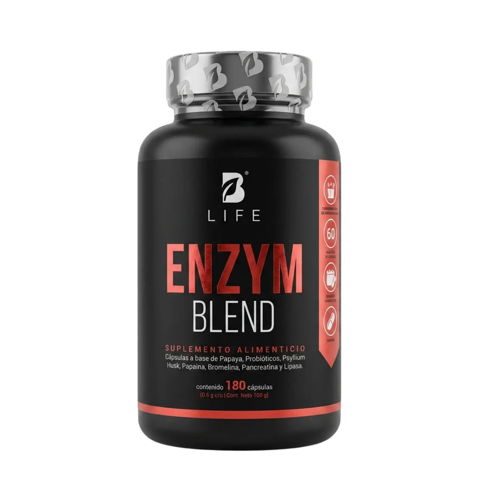Enzym blend ; 180 cápsulas, Blife.
