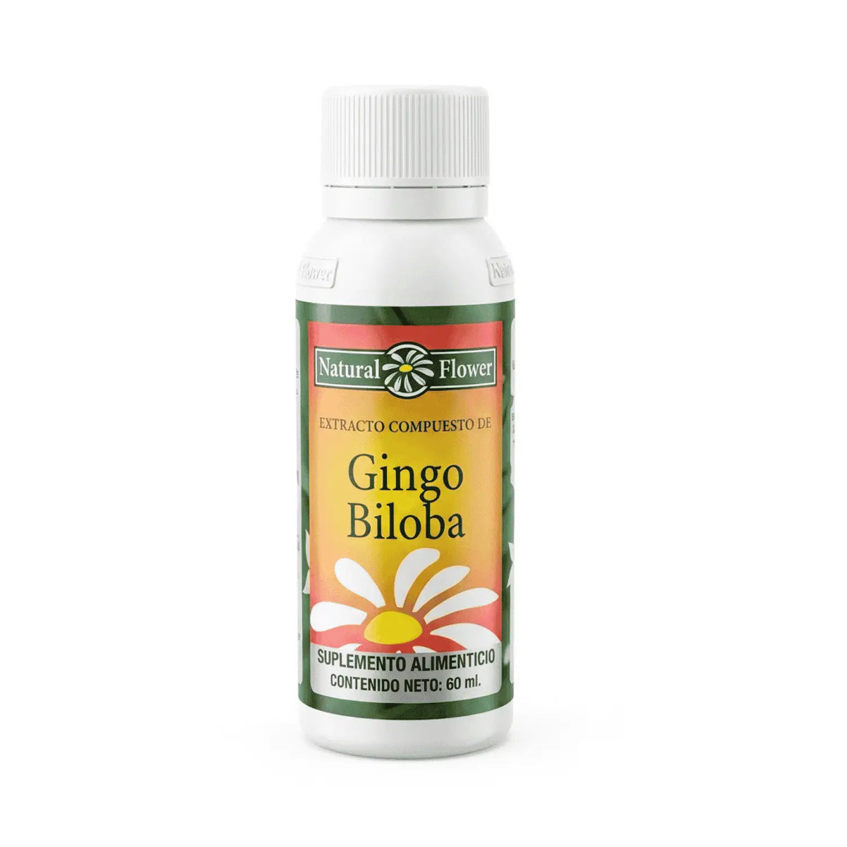 Gingo Biloba; gotas 55mL; Natural Flower
