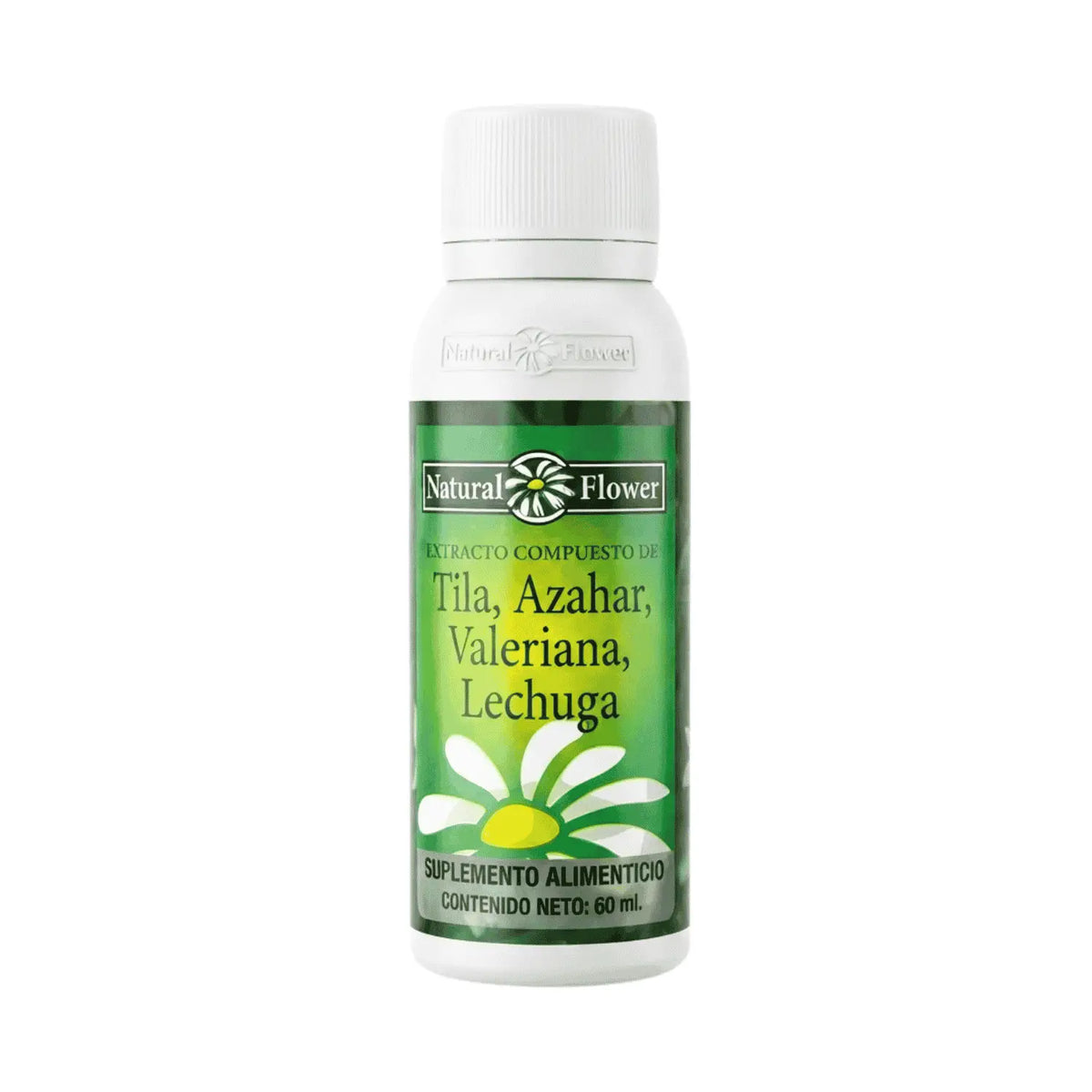 Tila,Azahar, Valeriana,Lechuga; gotas 55 mL, Natural Flower