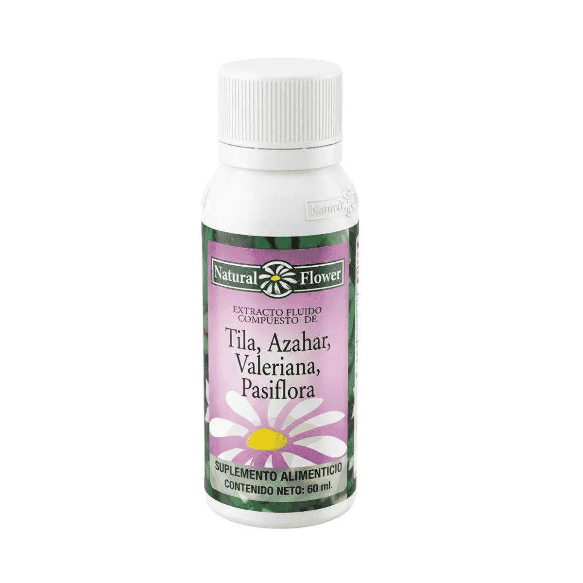 Extracto Tila, Azahar,Valeriana, Pasiflora; 60ml, Natural Flower.