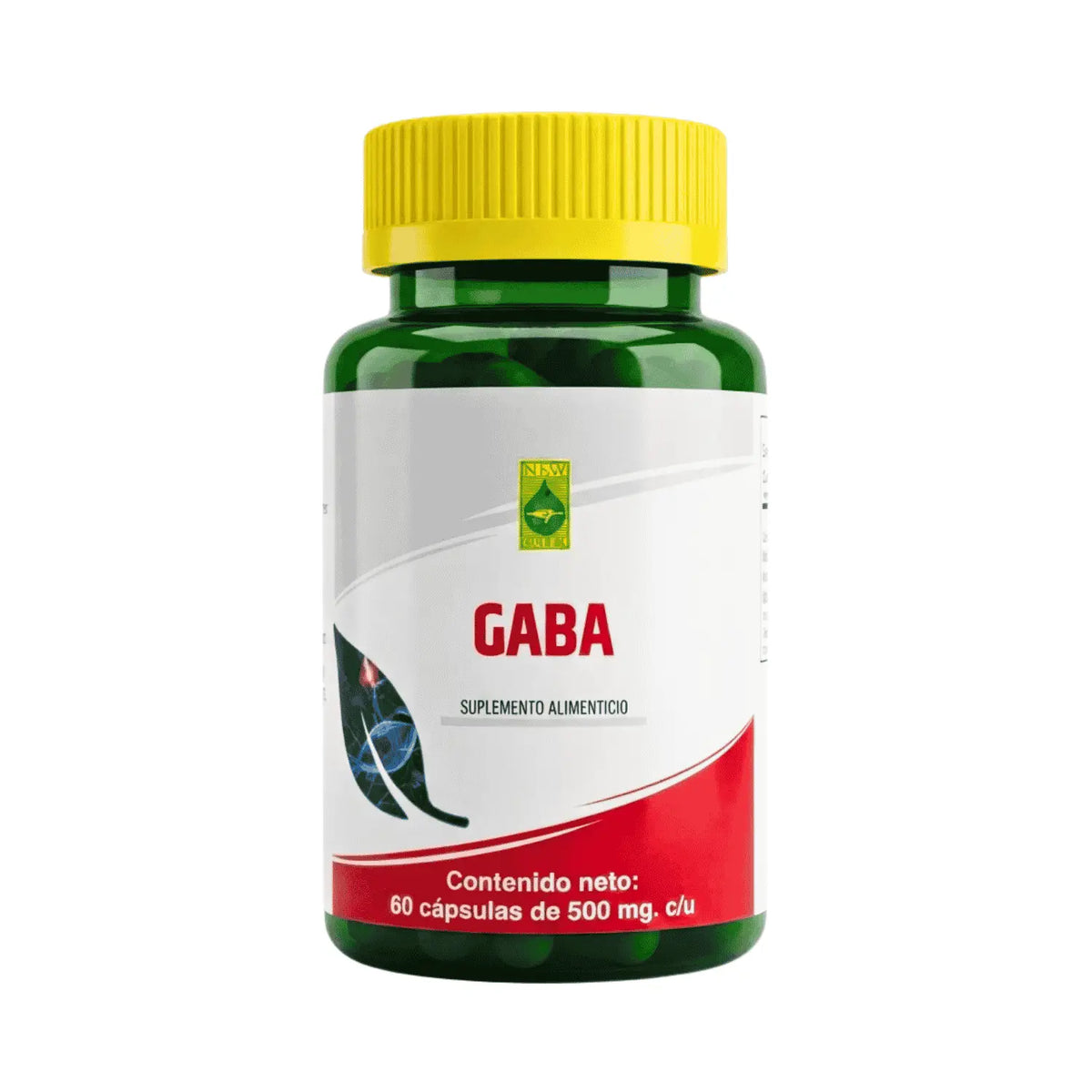 Gaba; 60 Cápsulas de 500mg, Energreen.