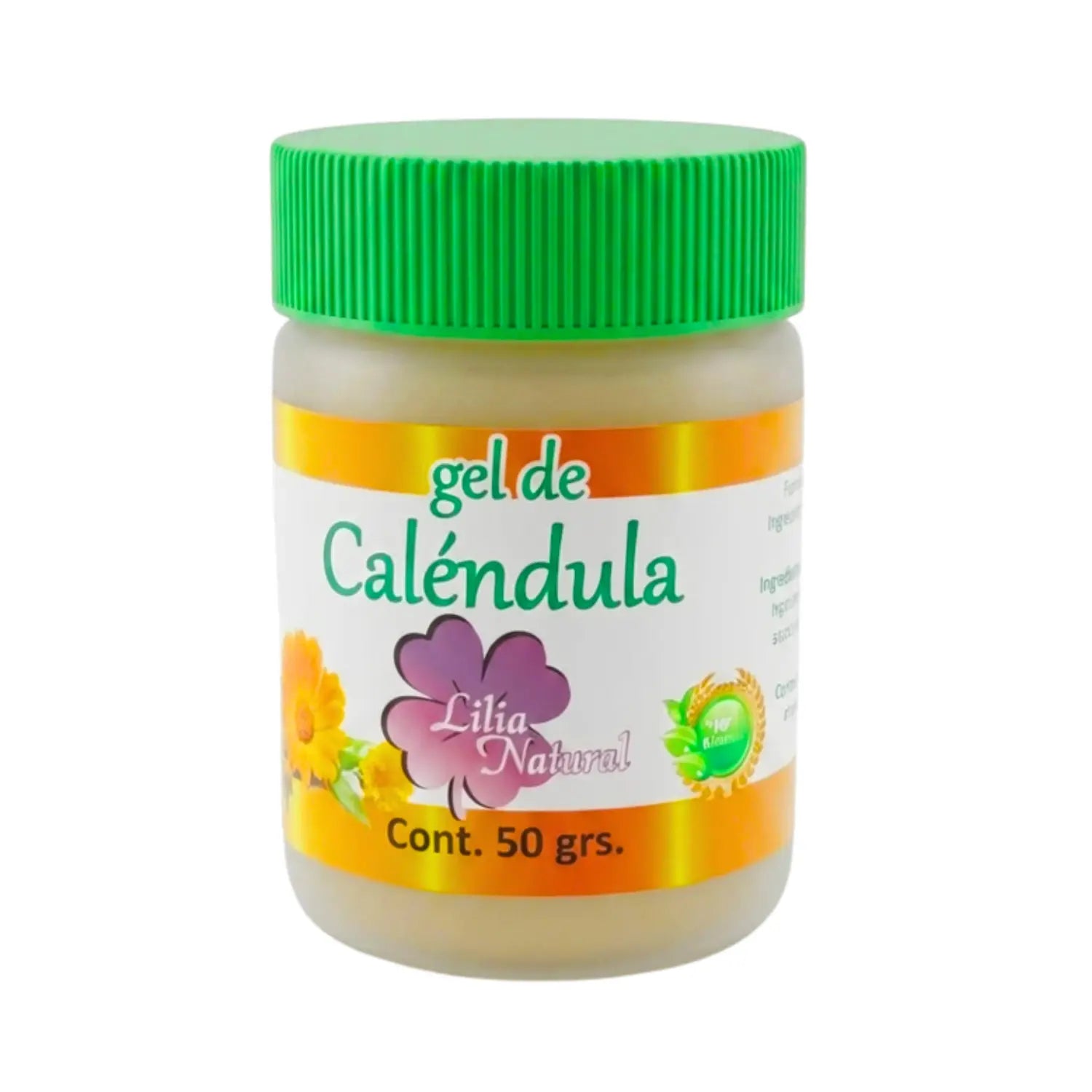 Gel de Calendula; 50grs, LILIA NATURAL.