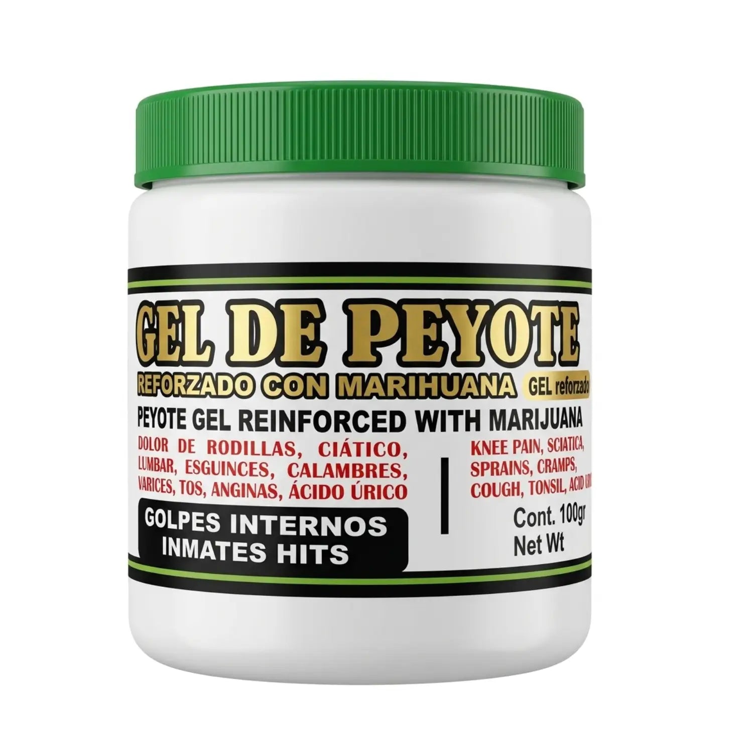 Gel  Peyote Reforzado c/  Marihuana;300gr,(Nueva Presentación).