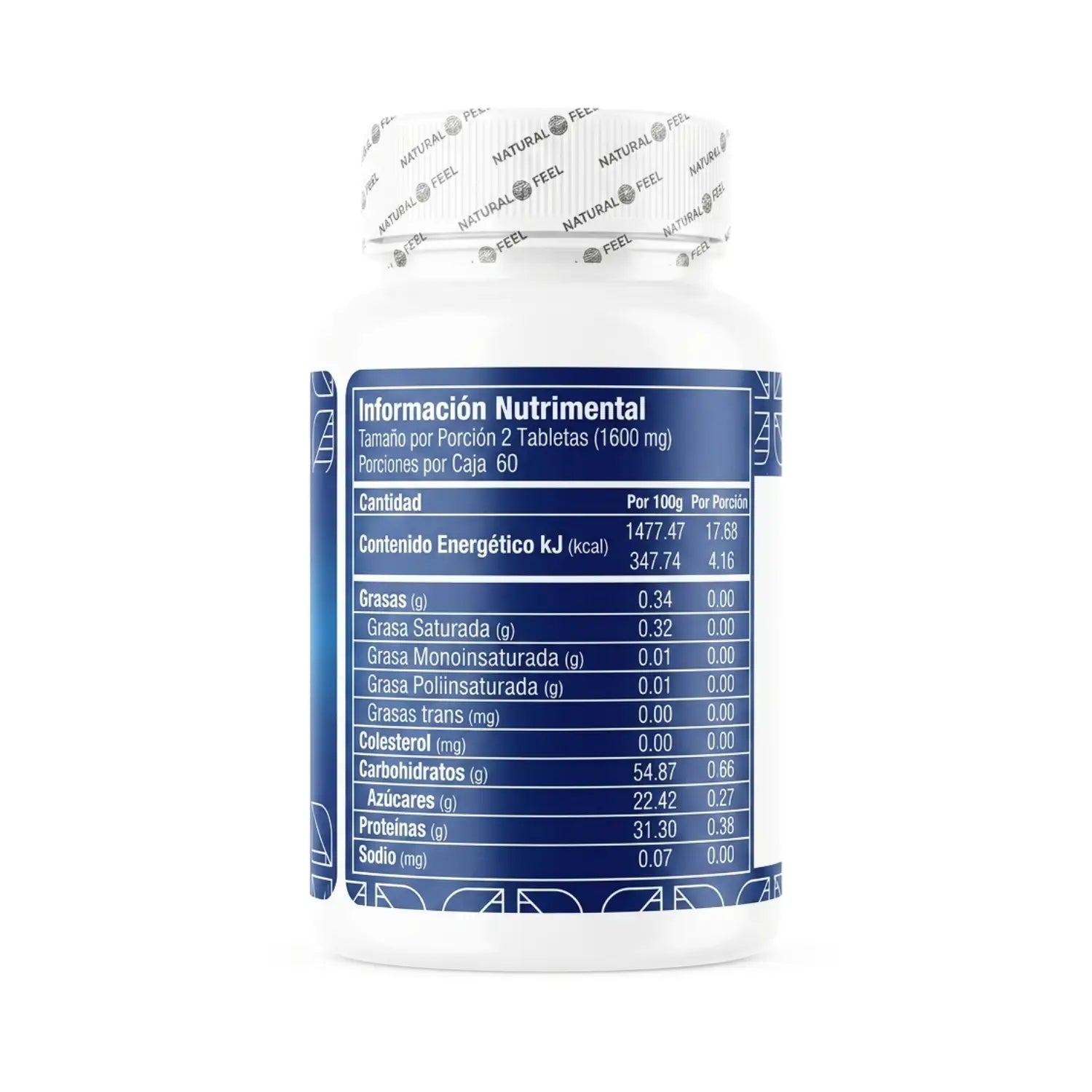 Glucosamina c/Colágeno; 60 Tabletas, Natural Feel.