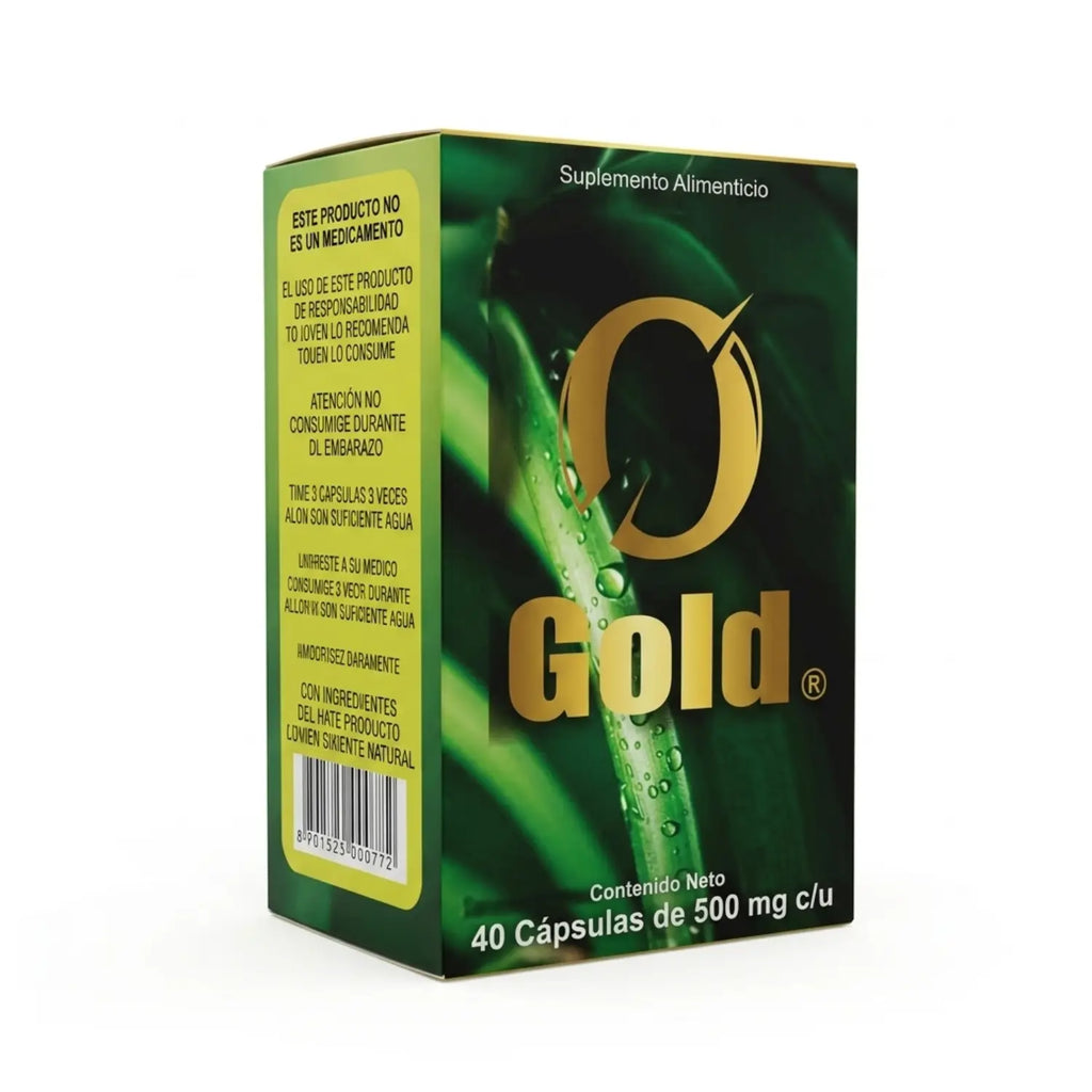 Onko Gold; 40 Capsulas de 500mg, Biolife.