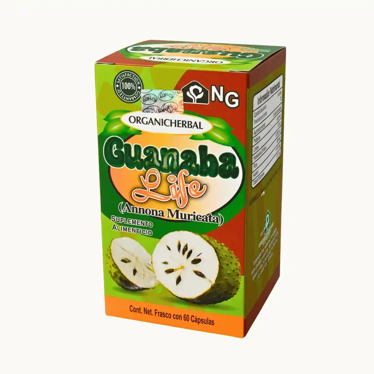 Guanabana Life; 60 Capsulas, NG.