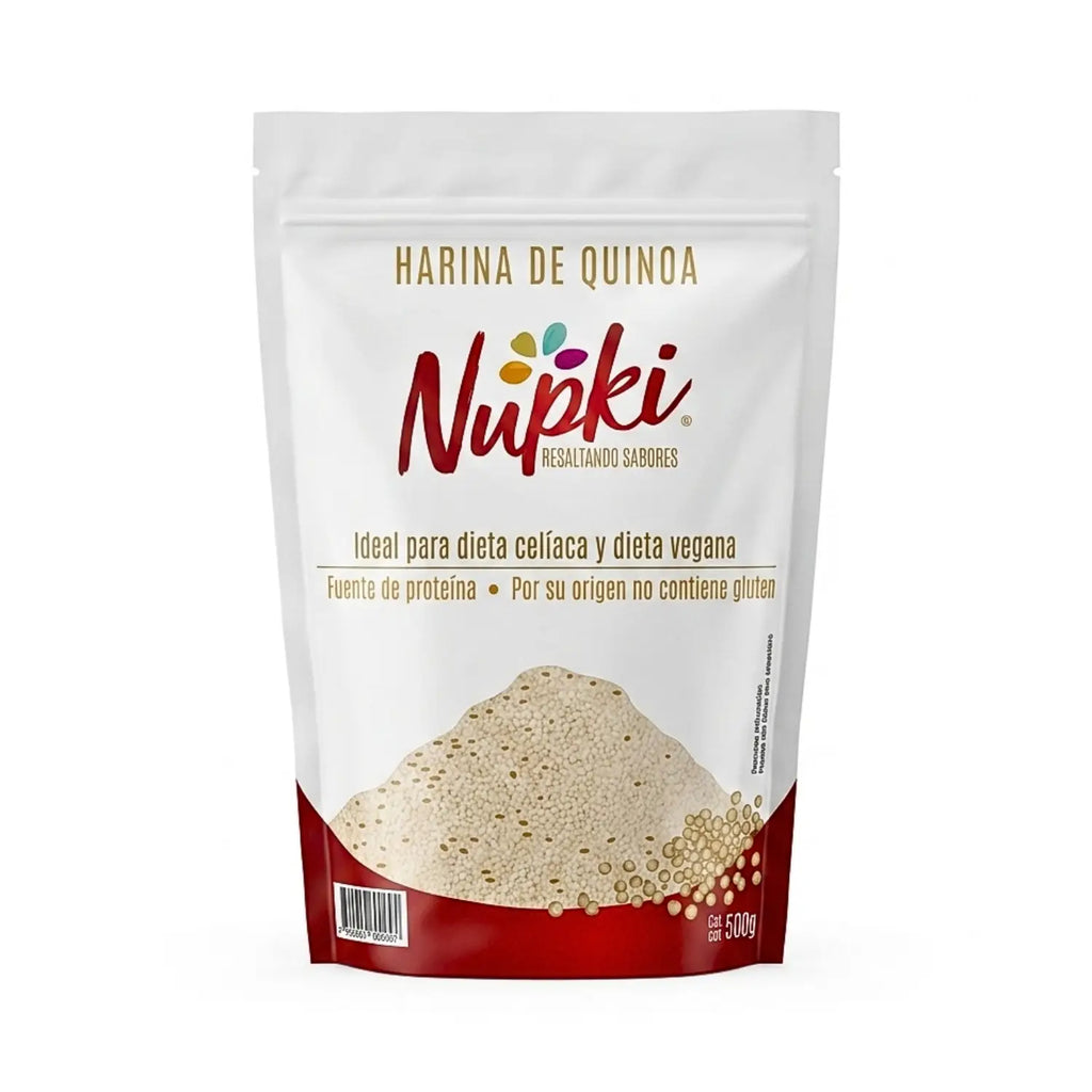 Harina de quinoa 500g Nupki