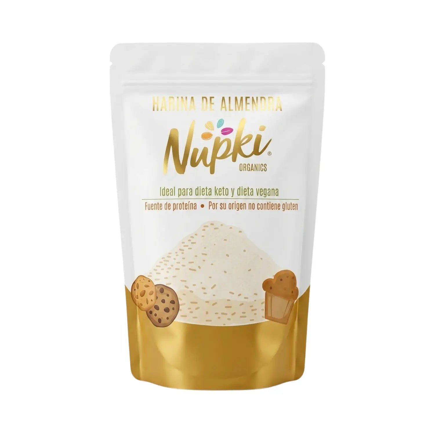 Harina de Almendra; 400gr, Nupki.