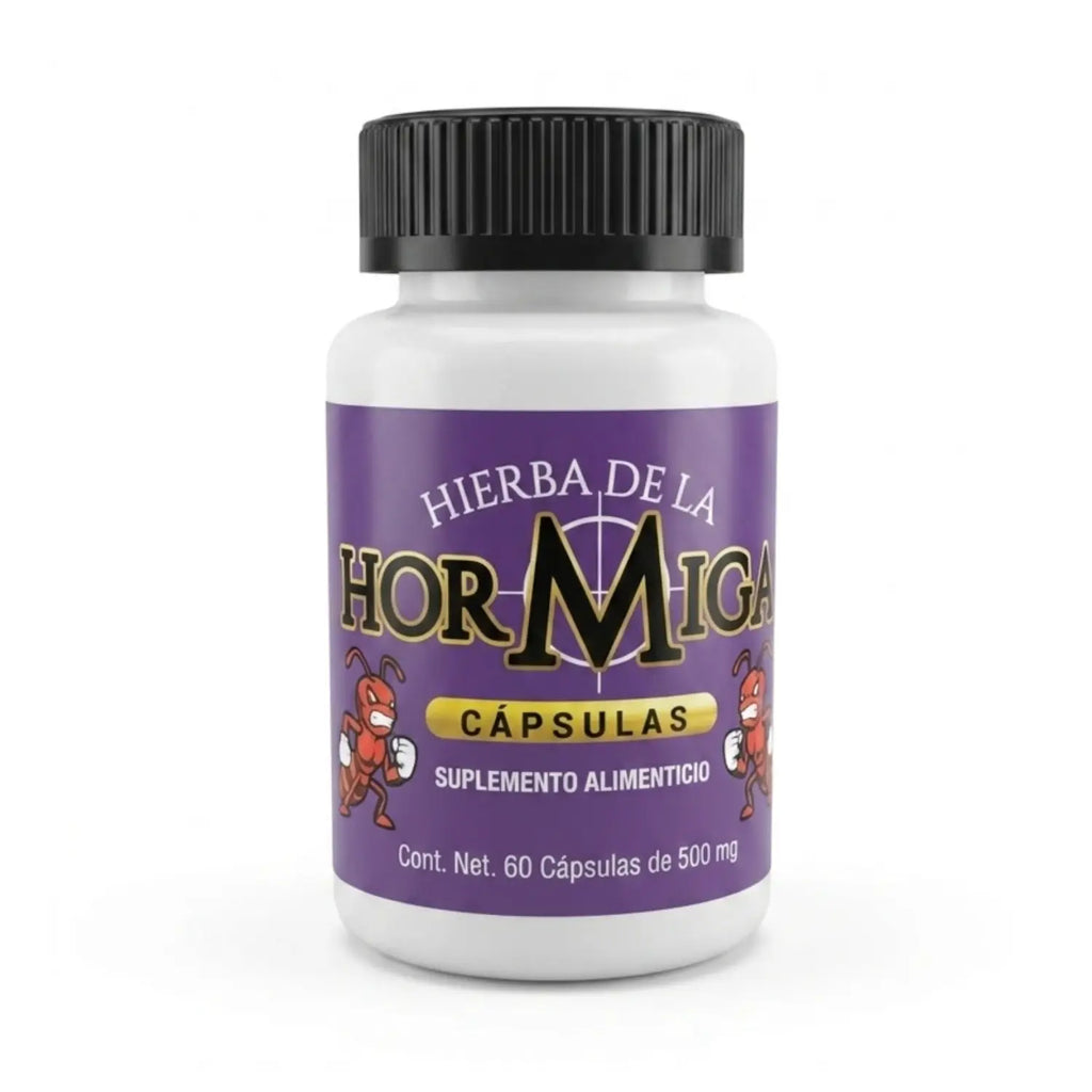 Hierba de la hormiga; 100 capsulas, cosmo natura.
