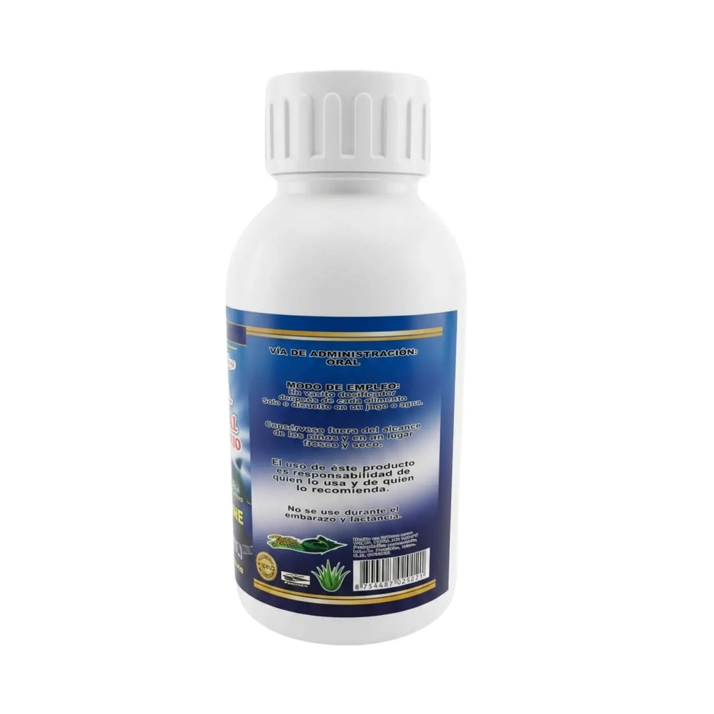 Jarabe 4en1 Calcio de Coral y Ajo; 500ml, Vida+ Natural.