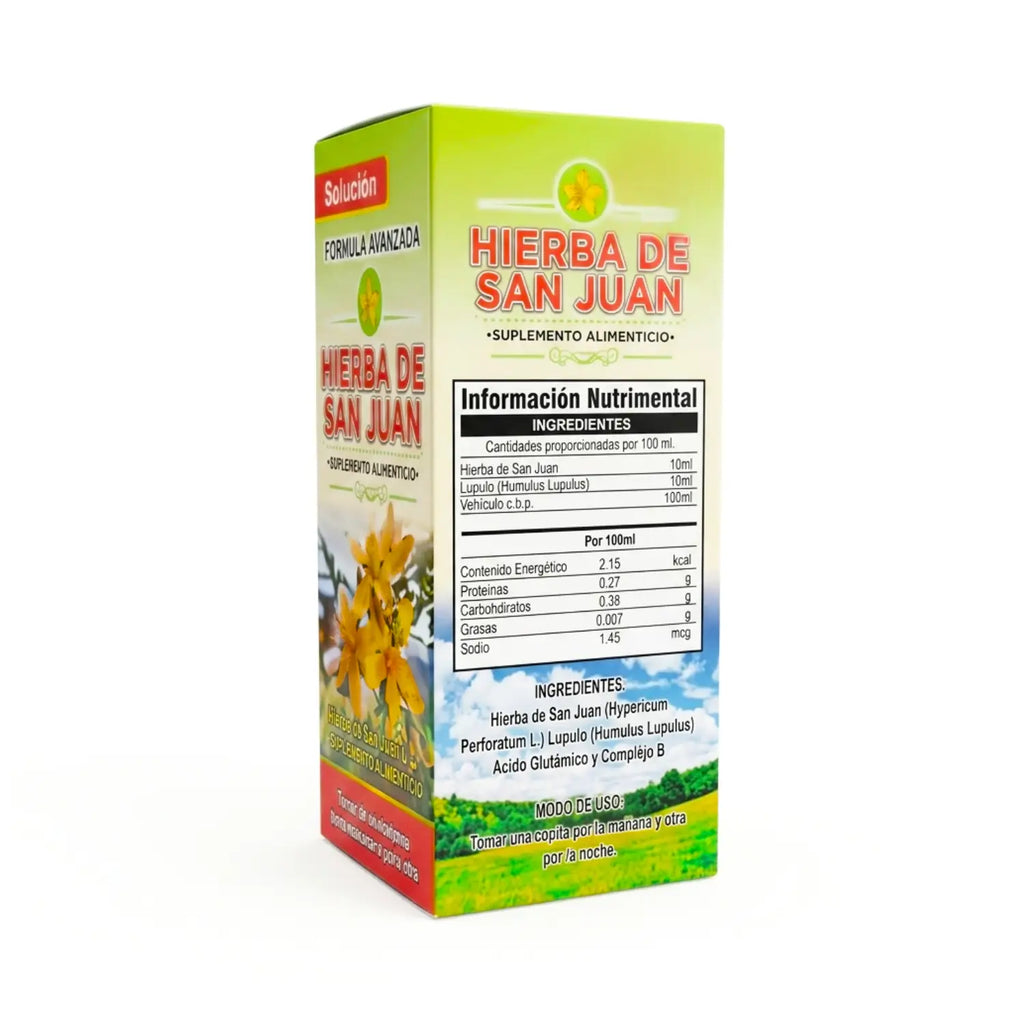 Solucion Hierba de San Juan; 220mL; Cosmo Natural