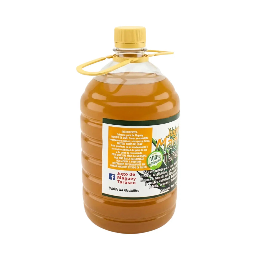 Jugo Maguey Natural; 1Lt, El Tarasco.