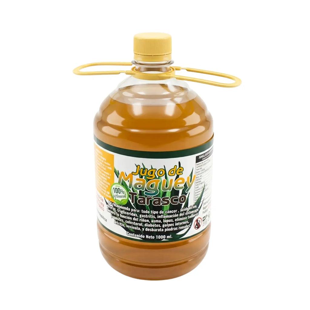 Jugo Maguey Natural; 1Lt, El Tarasco.
