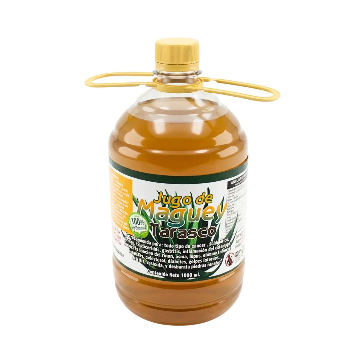 Jugo Maguey Natural; 1Lt, El Tarasco.