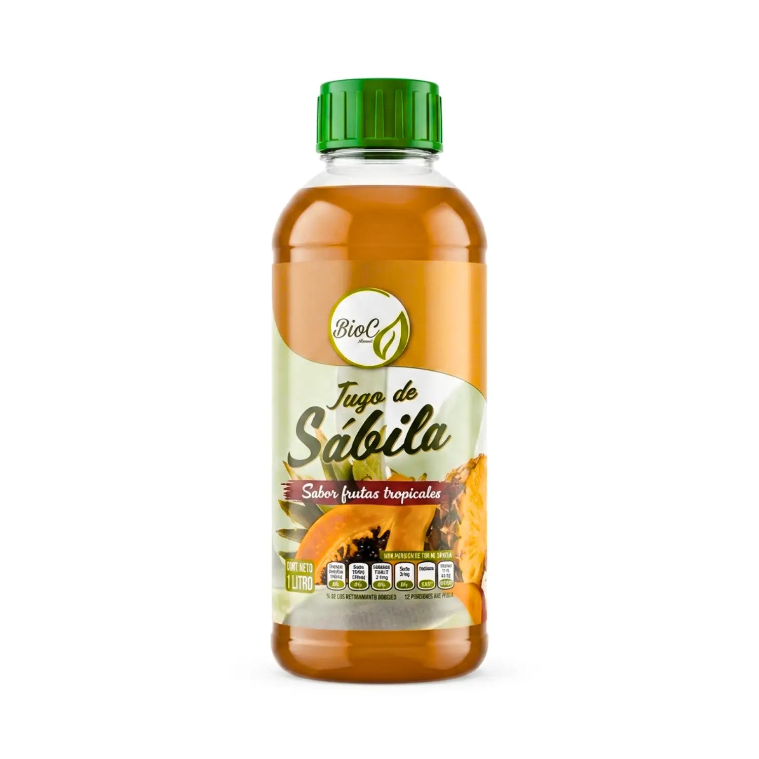 Jugo de Sábila; Frutos Tropicales, 1lt BioC.