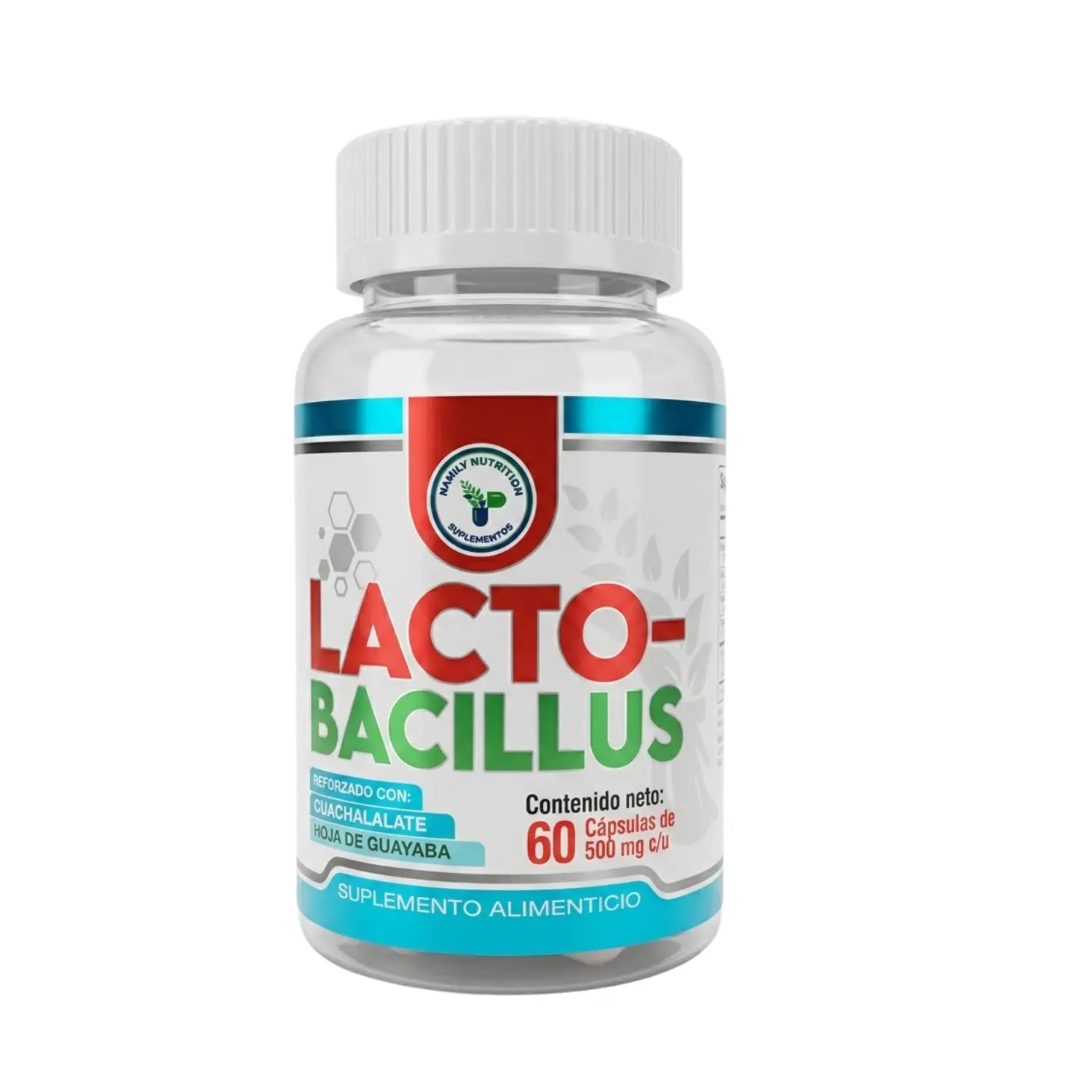 Lactobacillus con cuachalalate y hoja de guayaba; 60caps; Nutrition