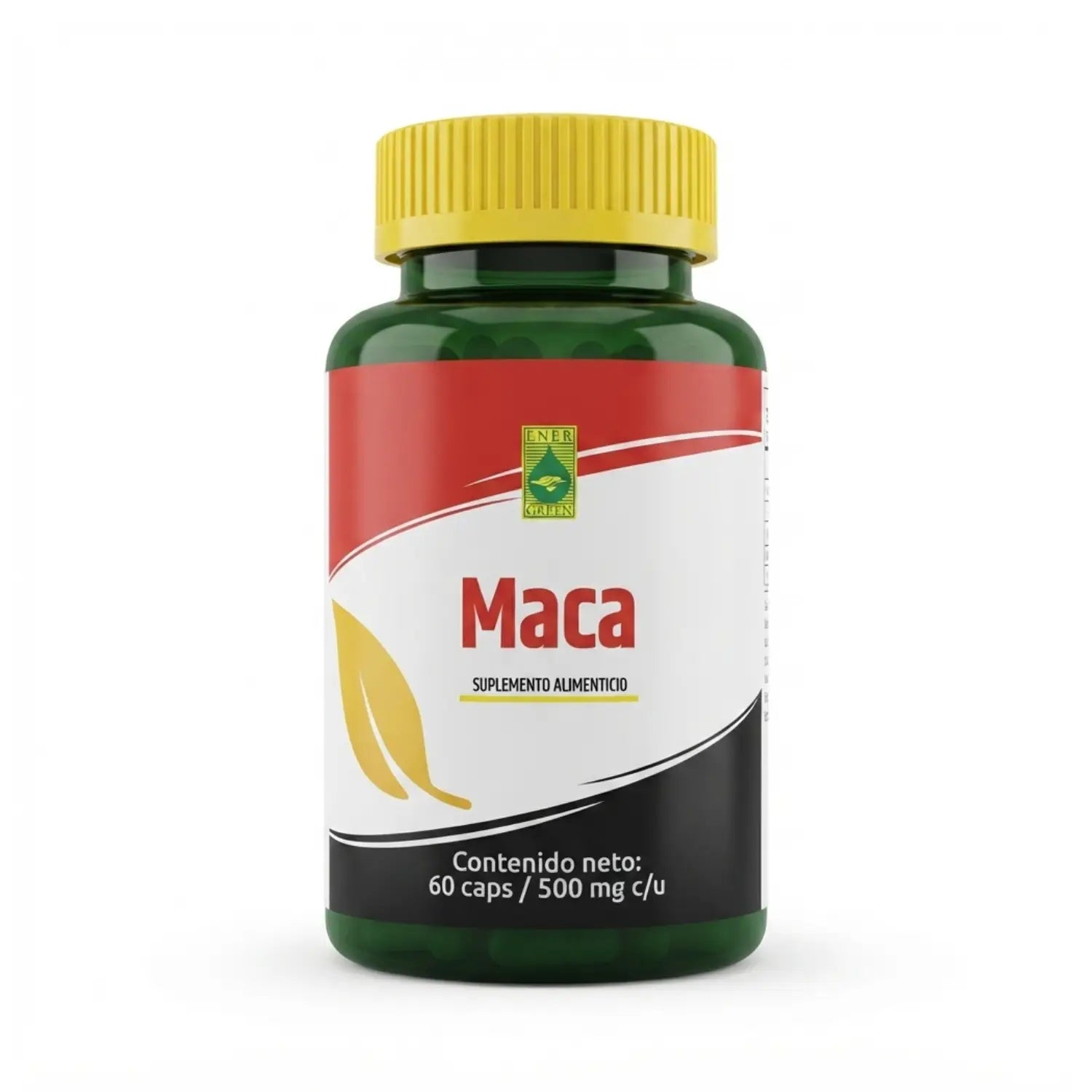 Maca; 60 Cápsulas de 500mg, Energreen.