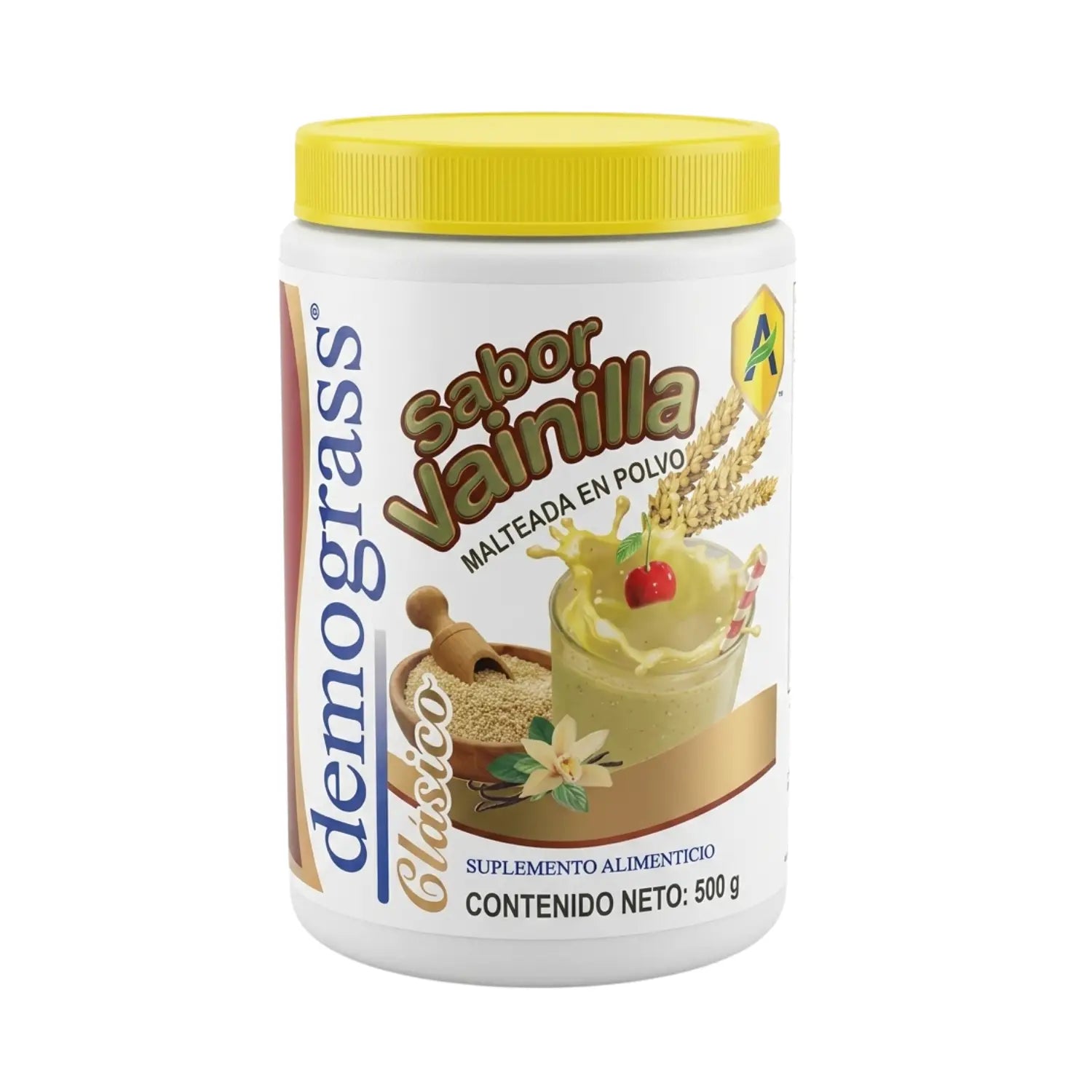 Malteada Demograss Vainilla; 500 g