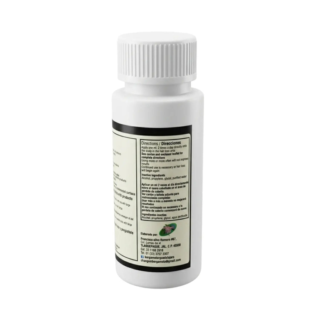 Minoxidil al 8%; 60ml, NATURAL LIFE.