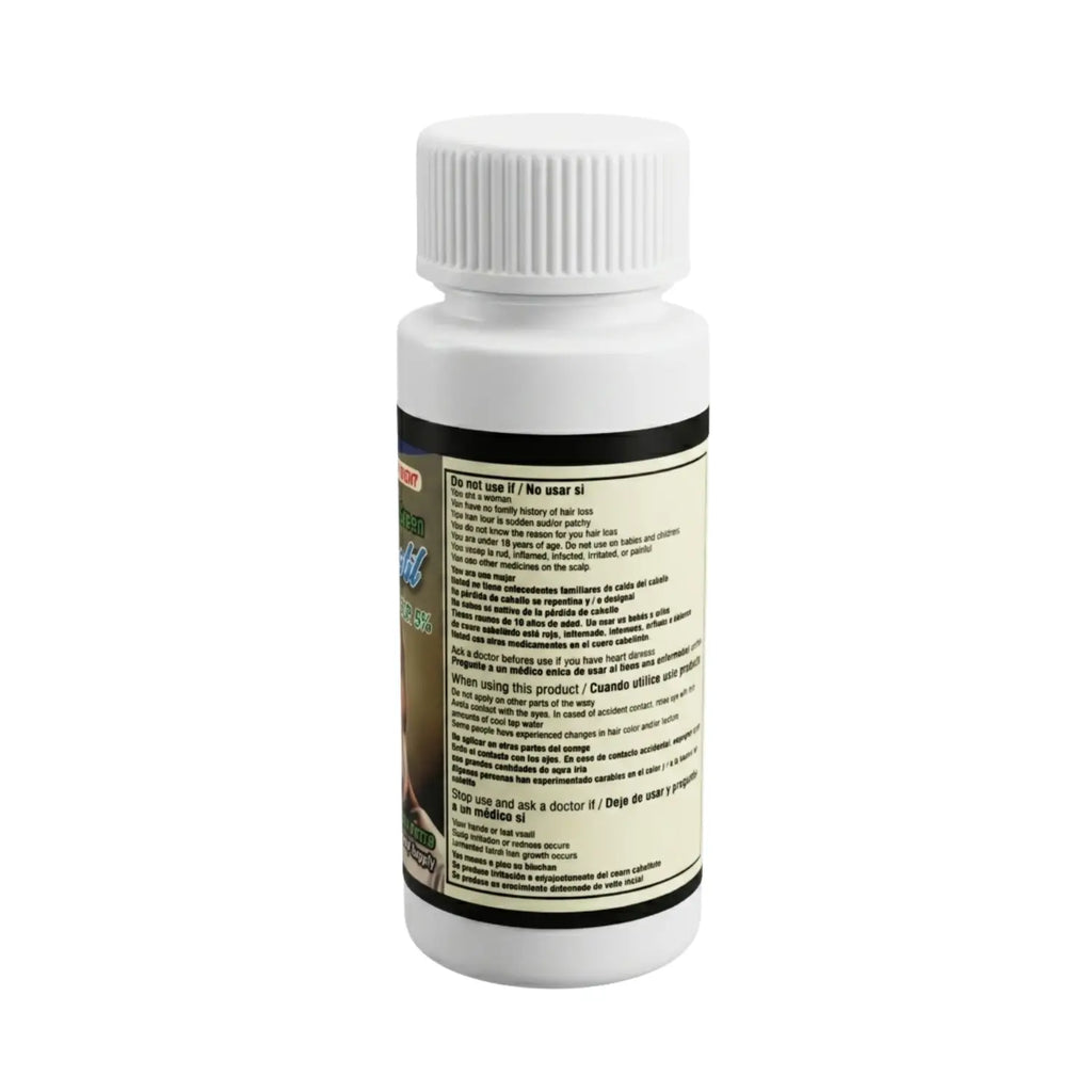 Minoxidil al 8%; 60ml, NATURAL LIFE.