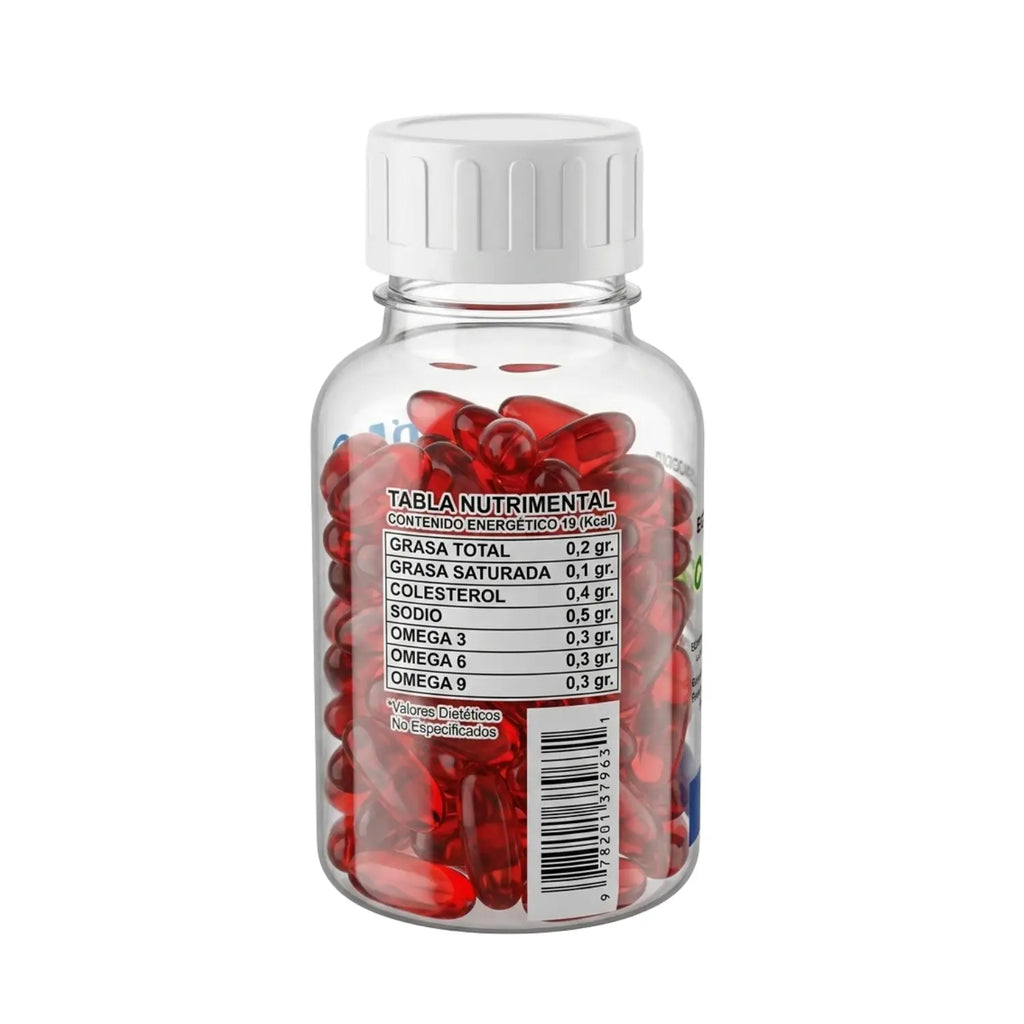 Omega 3,6,9; 100 Capsulas,Cosmo Natural.