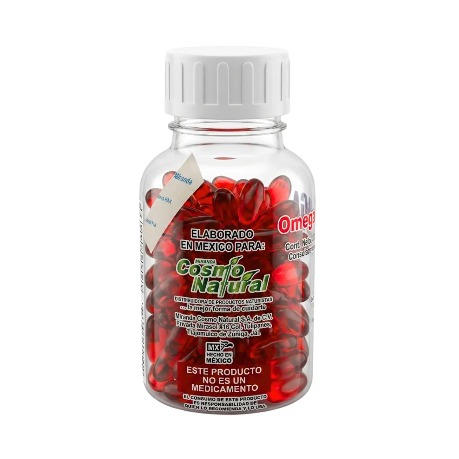 Omega 3,6,9; 100 Capsulas,Cosmo Natural.