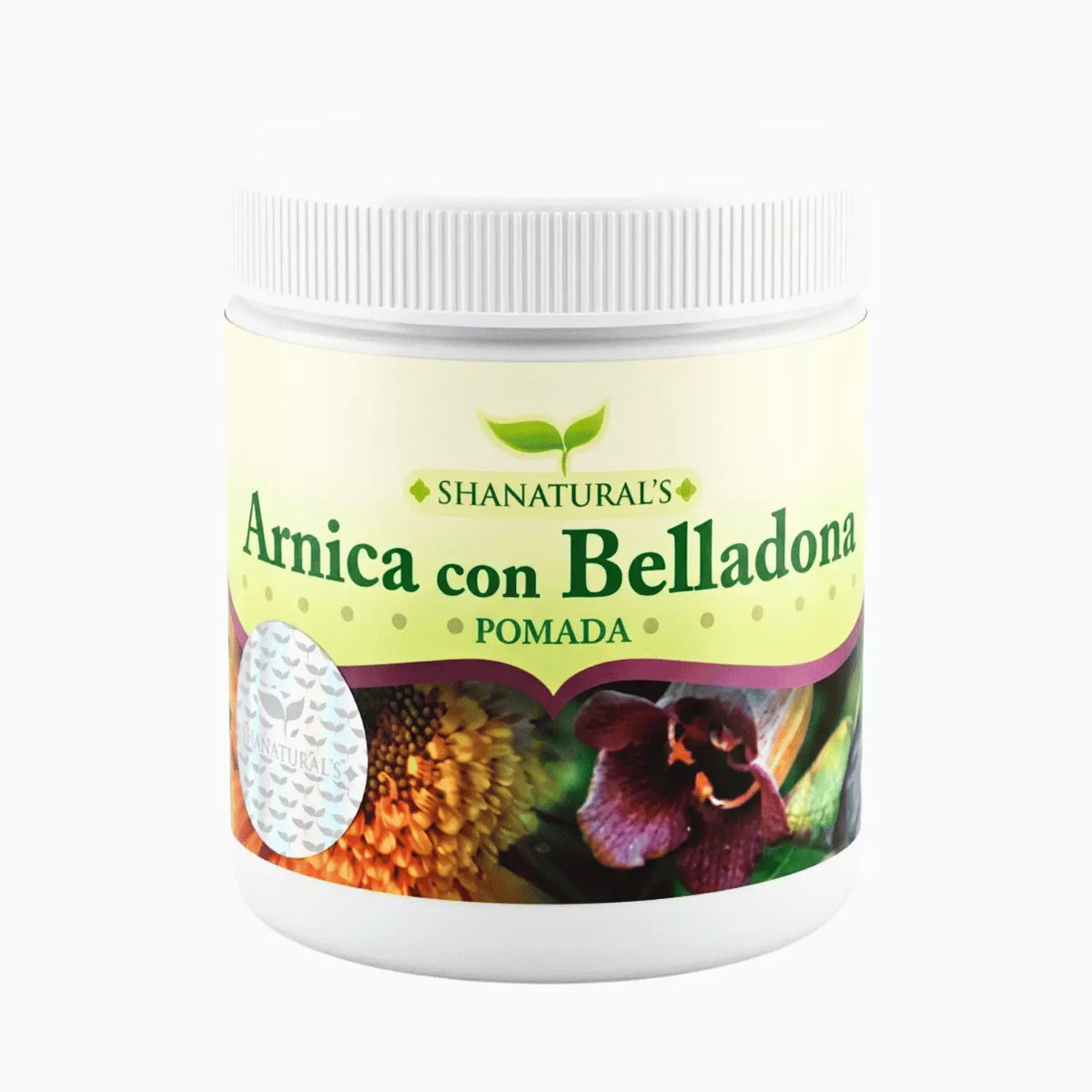 Pomada Árnica con Belladona; 80gr, Shanaturals.