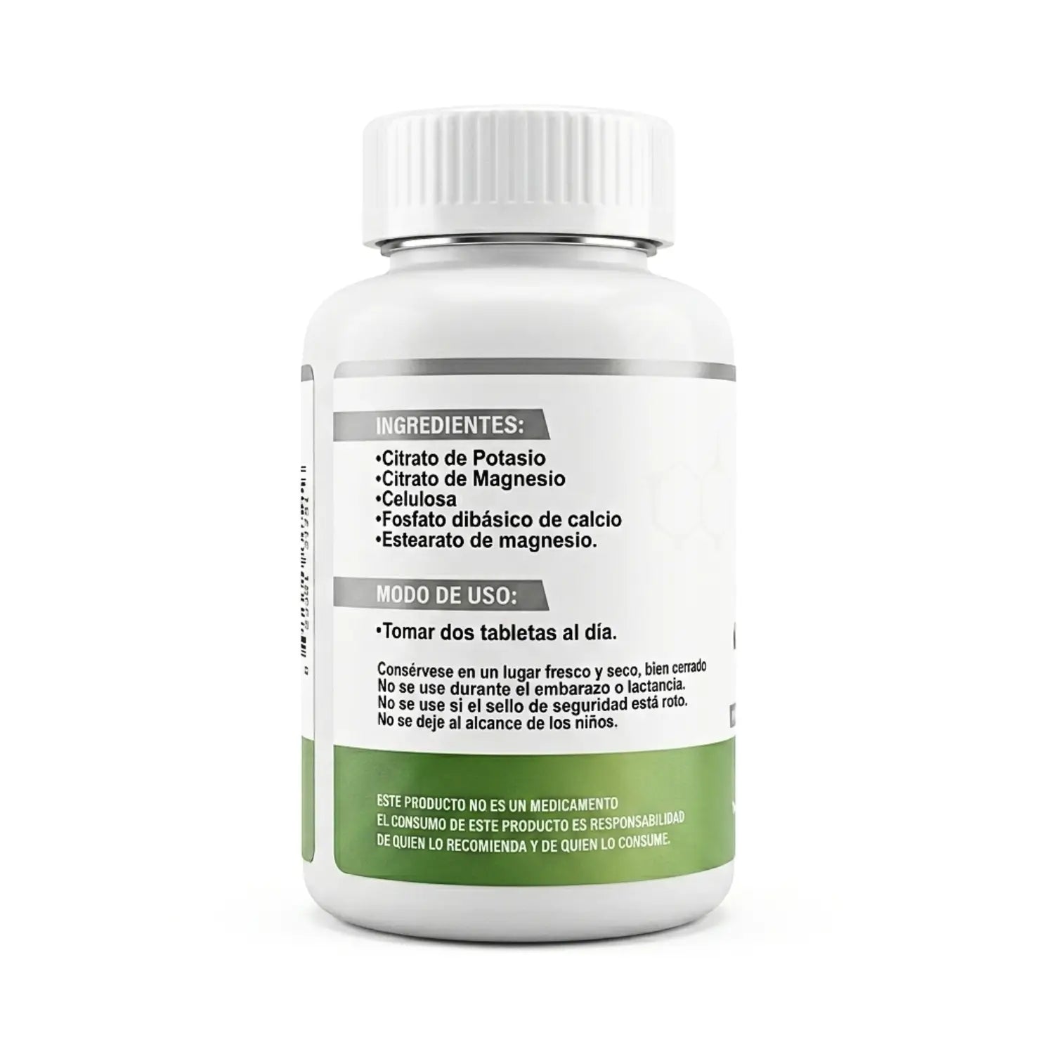 Citrato de Potasio y Magnesio; 60 Tabs 750mg; BioC