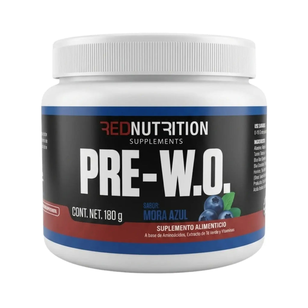 Pre-W.O Mora Azul; 180g, Red Nutrition.