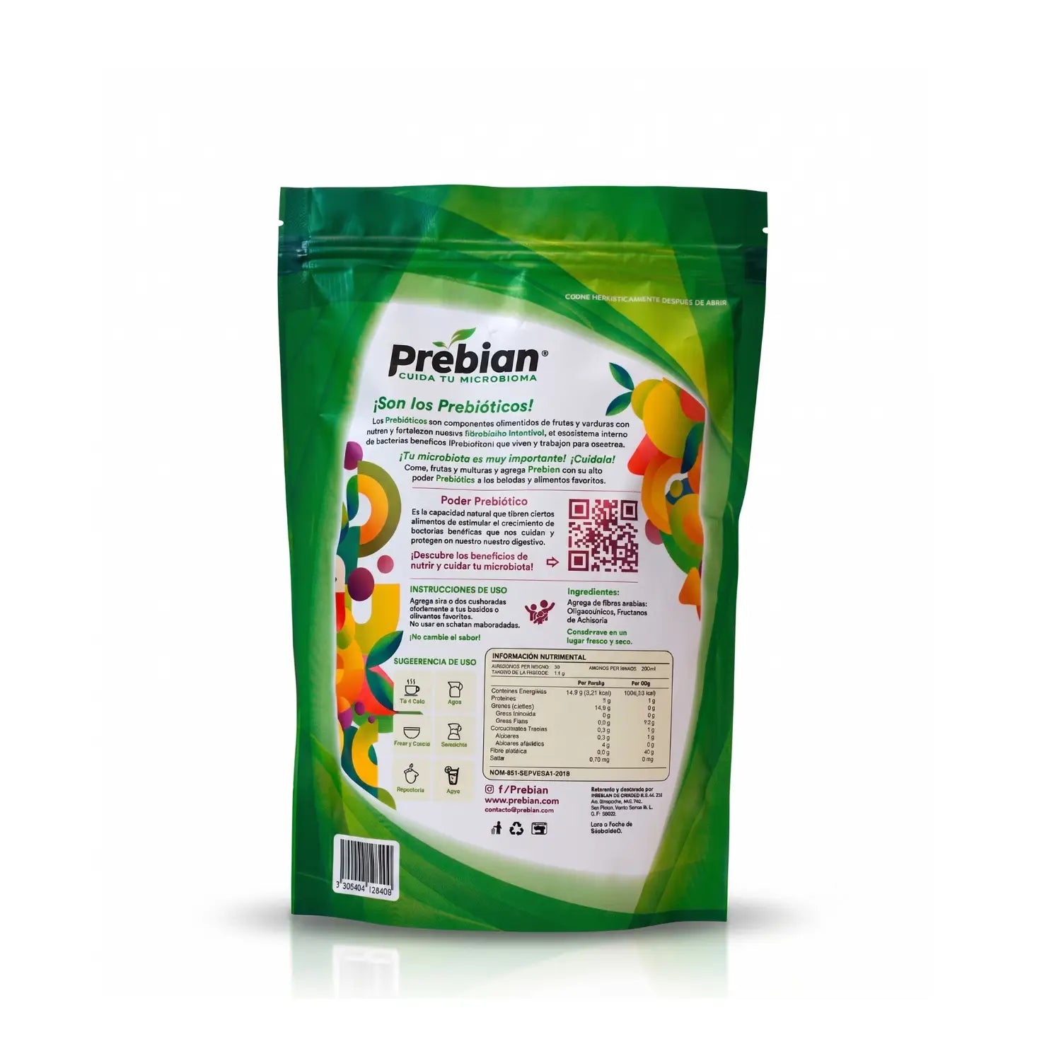 Prebióticos 150g Prebian