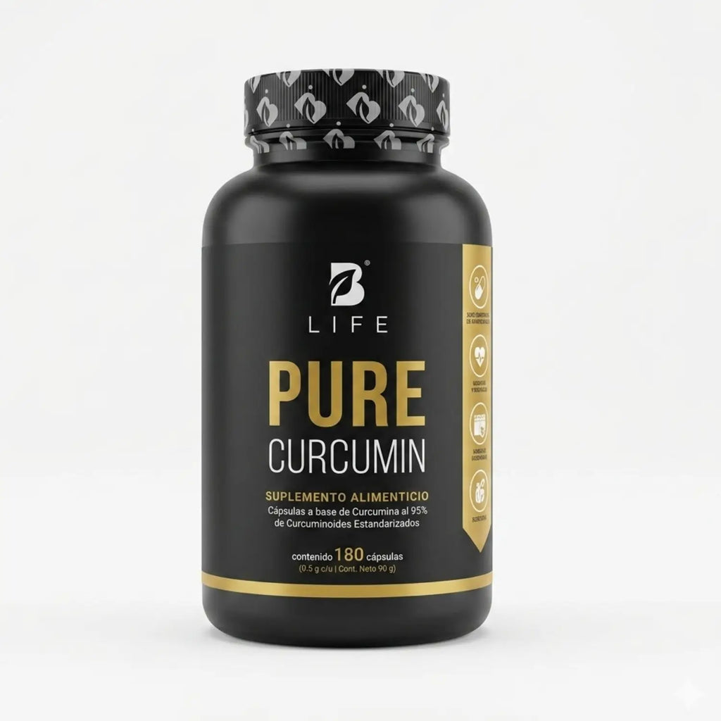 Pure curcumin ; 180 cápsulas, Blife.