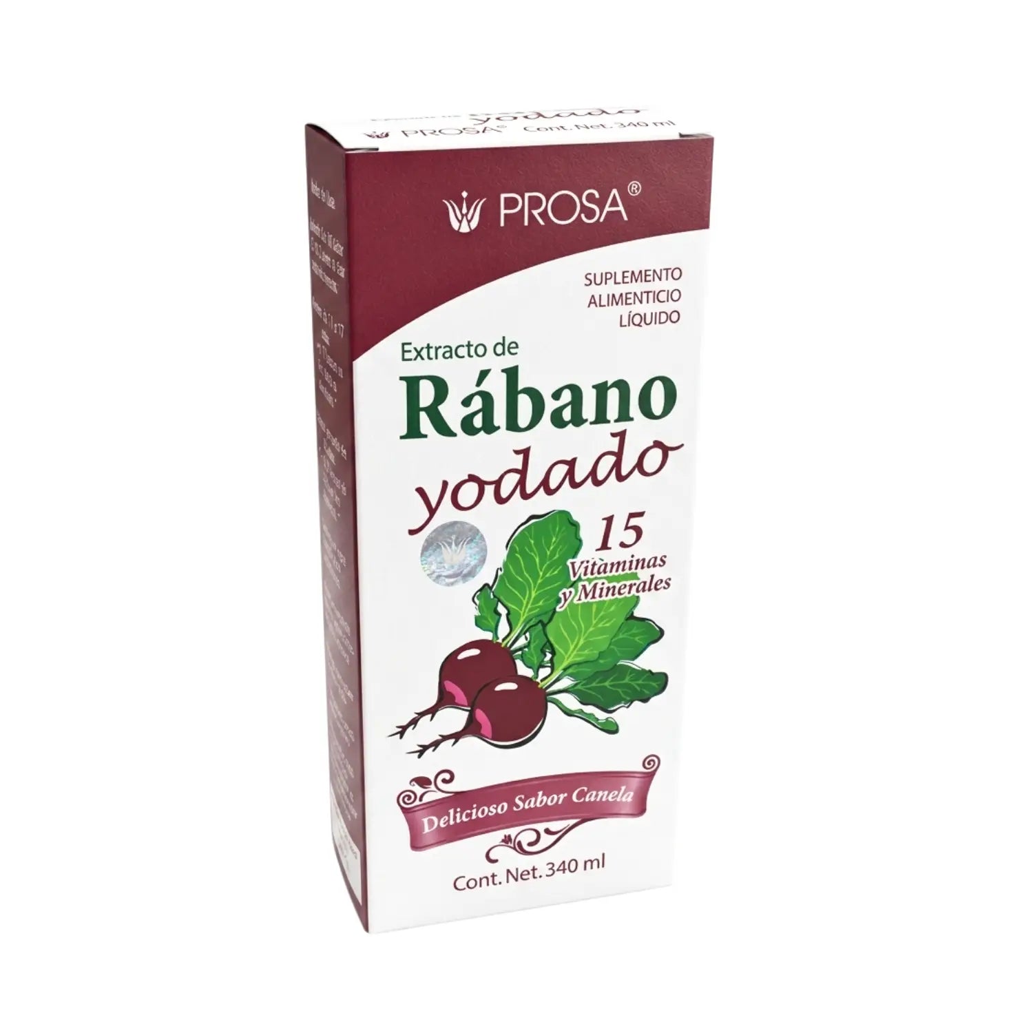 Rábano Yodado; 340 mL; Prosa
