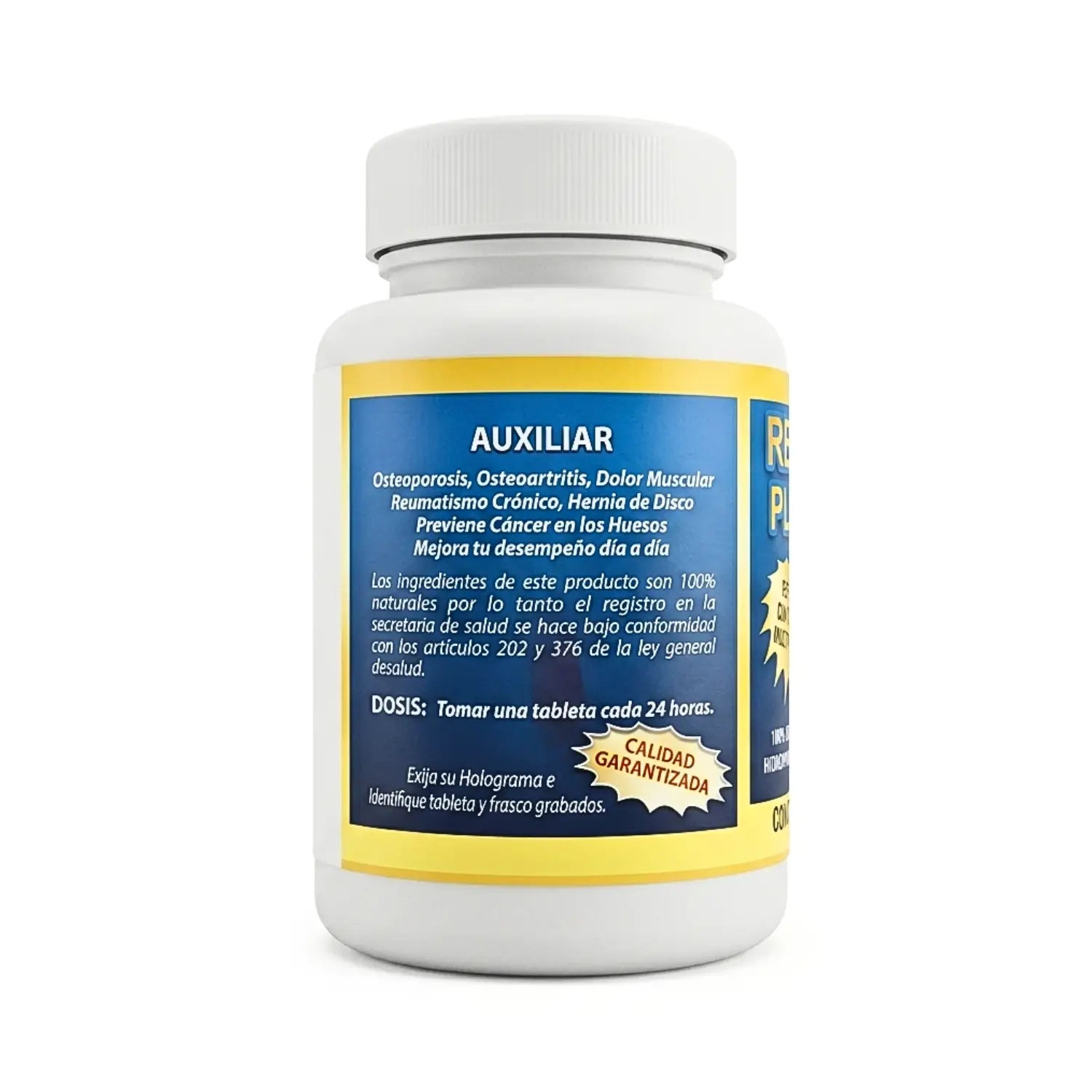 Reumofan Plus Premium; 30 Tabletas, Riger Natural.