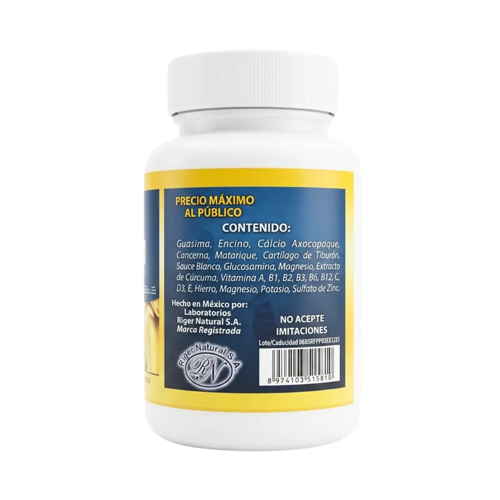 Reumofan Plus Premium; 30 Tabletas, Riger Natural.